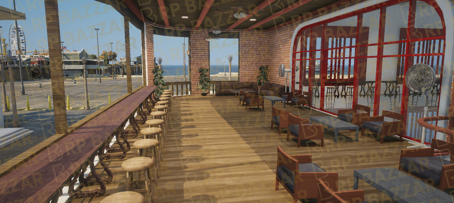Street Kitchen FiveM MLO — GTA RP Interior — ESX QB QBOX — RPBazzar