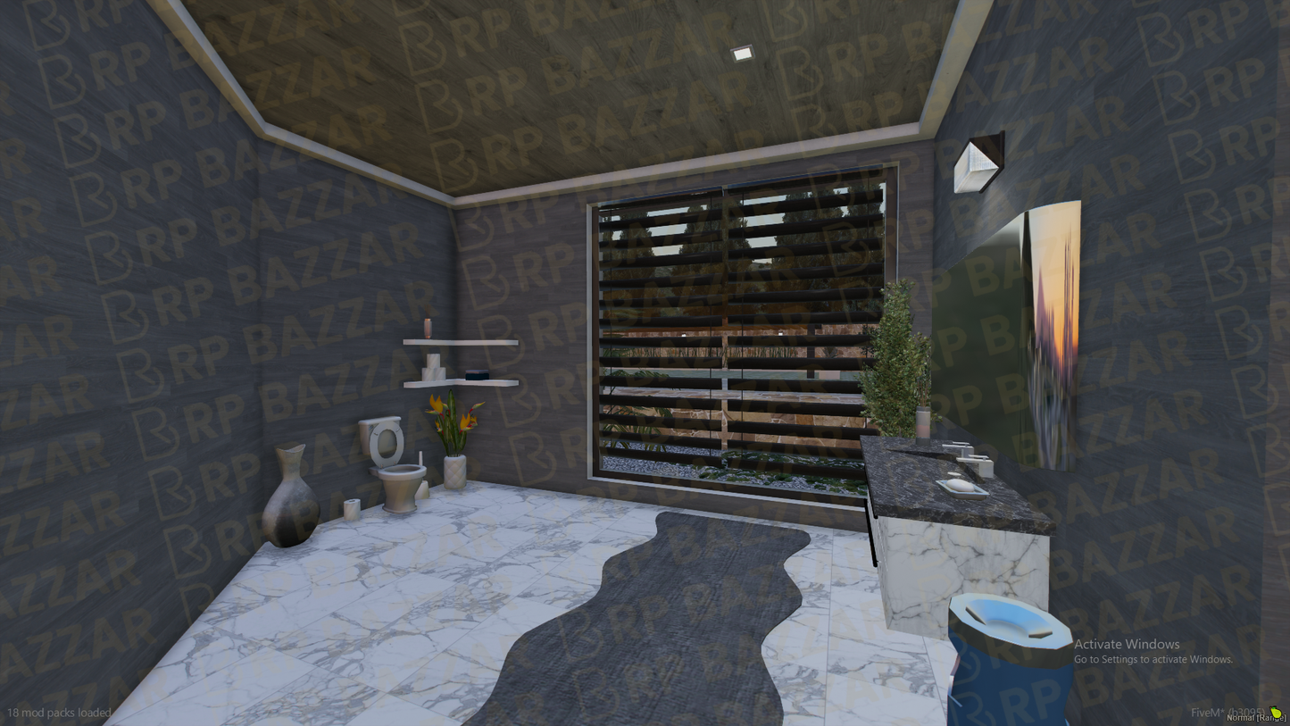 Sleek Mansion FiveM MLO — GTA RP Interior — ESX QB QBOX — RPBazzar
