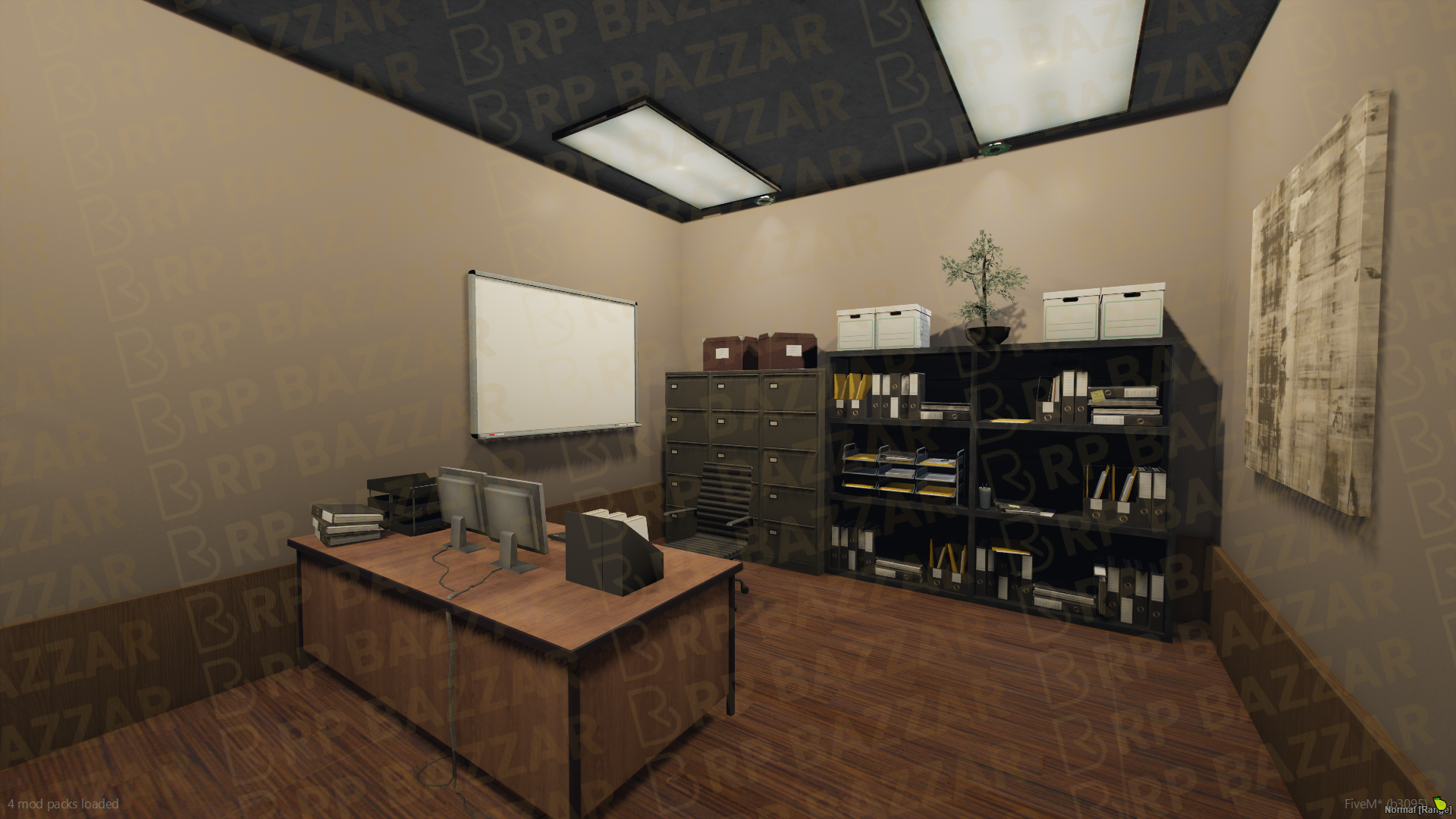 Downtown Police Station FiveM MLO — GTA RP Interior — ESX QB QBOX — RPBazzar