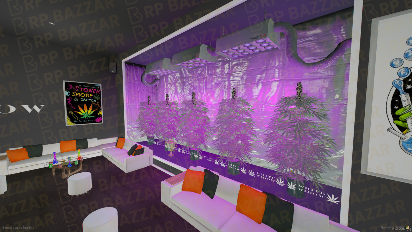 Gourmet Food Court FiveM MLO — GTA RP Interior — ESX QB QBOX — RPBazzar