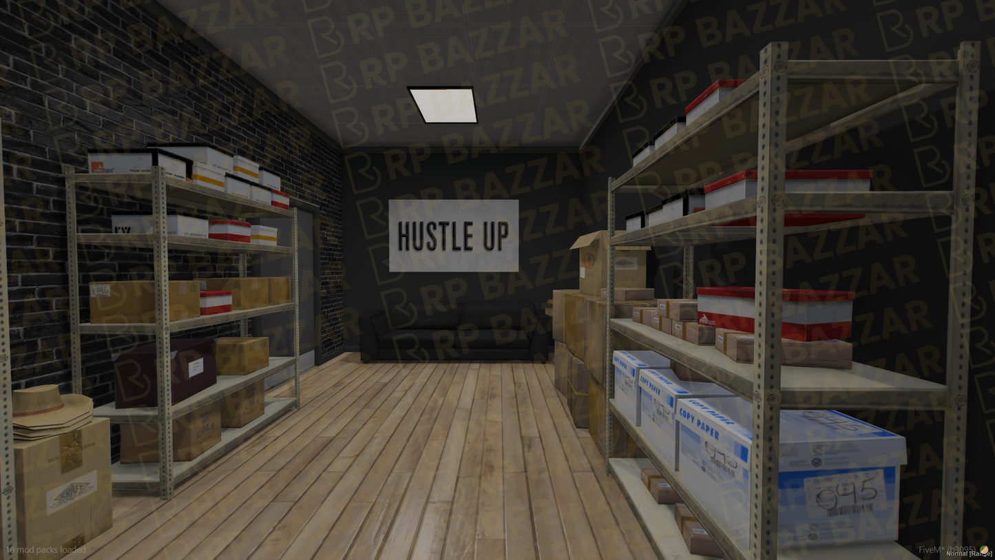 Classic Clothing Store FiveM MLO — GTA RP Interior — ESX QB QBOX — RPBazzar