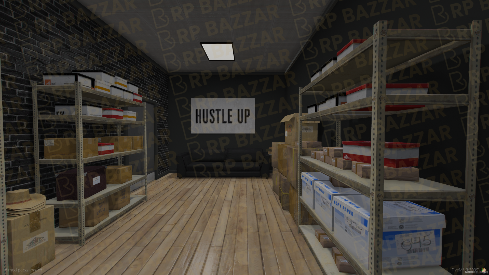 Classic Clothing Store FiveM MLO — GTA RP Interior — ESX QB QBOX — RPBazzar
