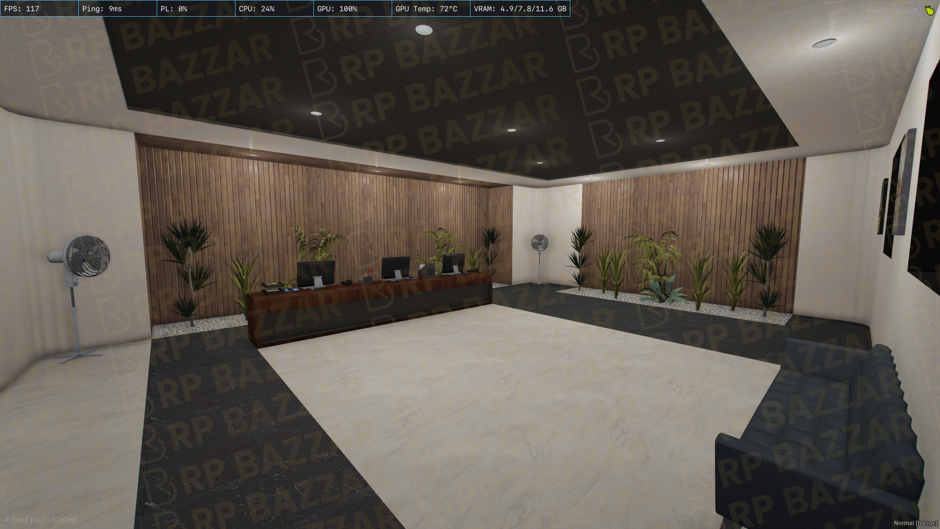 Urban Office FiveM MLO — GTA RP Interior — ESX QB QBOX — RPBazzar