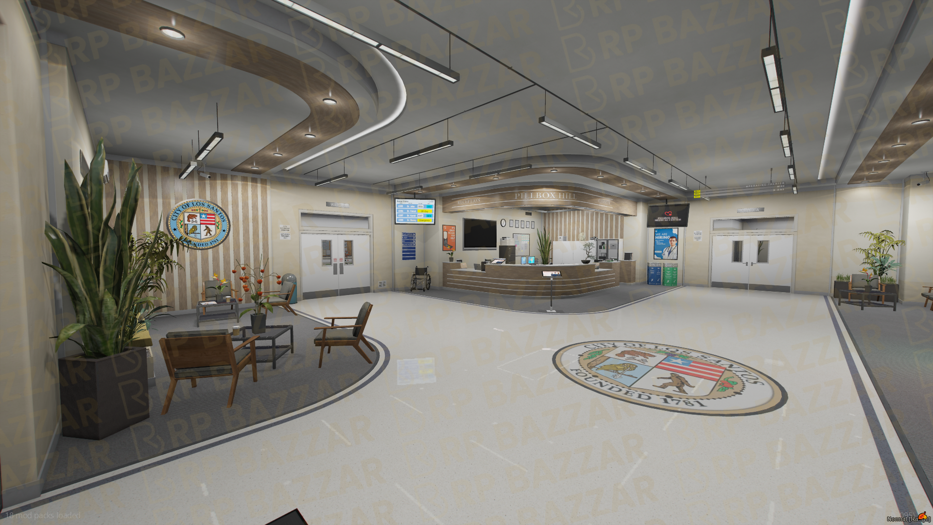 Northside Hospital FiveM MLO — GTA RP Interior — ESX QB QBOX — RPBazzar