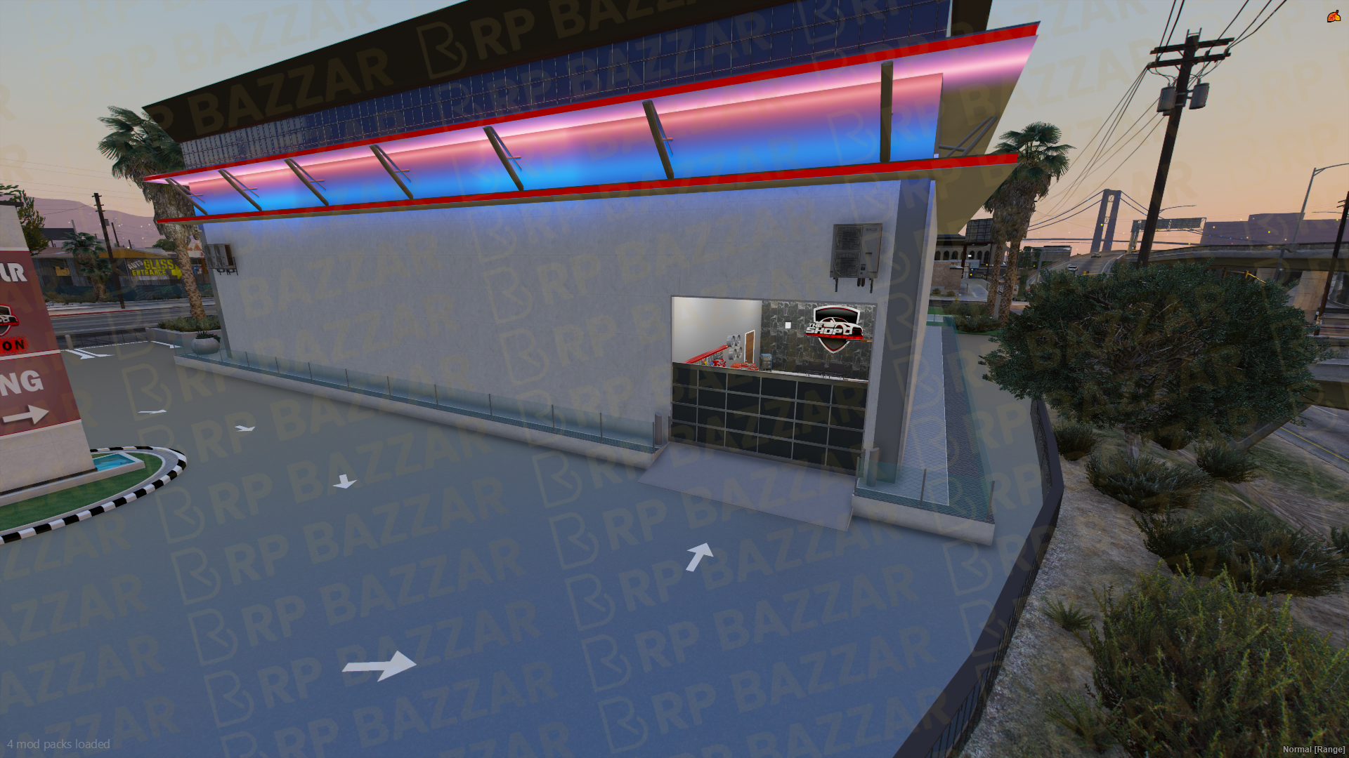 Polished Vehicle Shop FiveM MLO — GTA RP Interior — ESX QB QBOX — RPBazzar