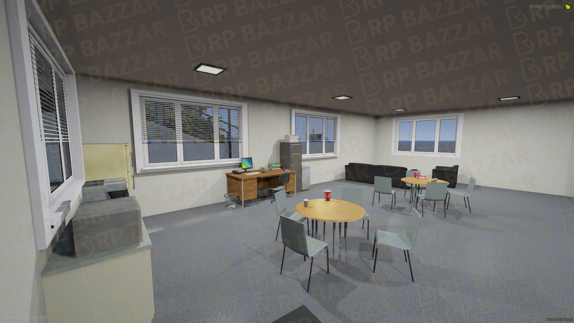 Rescue Fire Department FiveM MLO — GTA RP Interior — ESX QB QBOX — RPBazzar