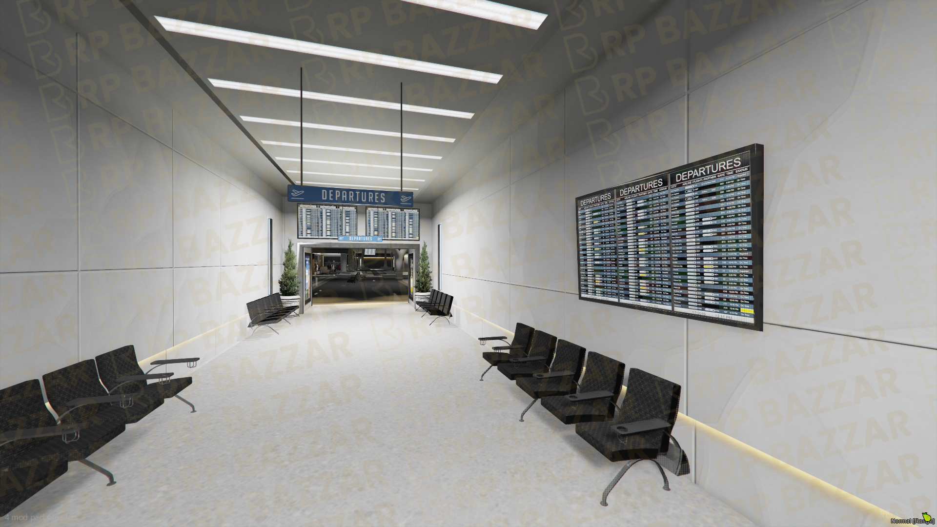 Busy Airport FiveM MLO — GTA RP Interior — ESX QB QBOX — RPBazzar