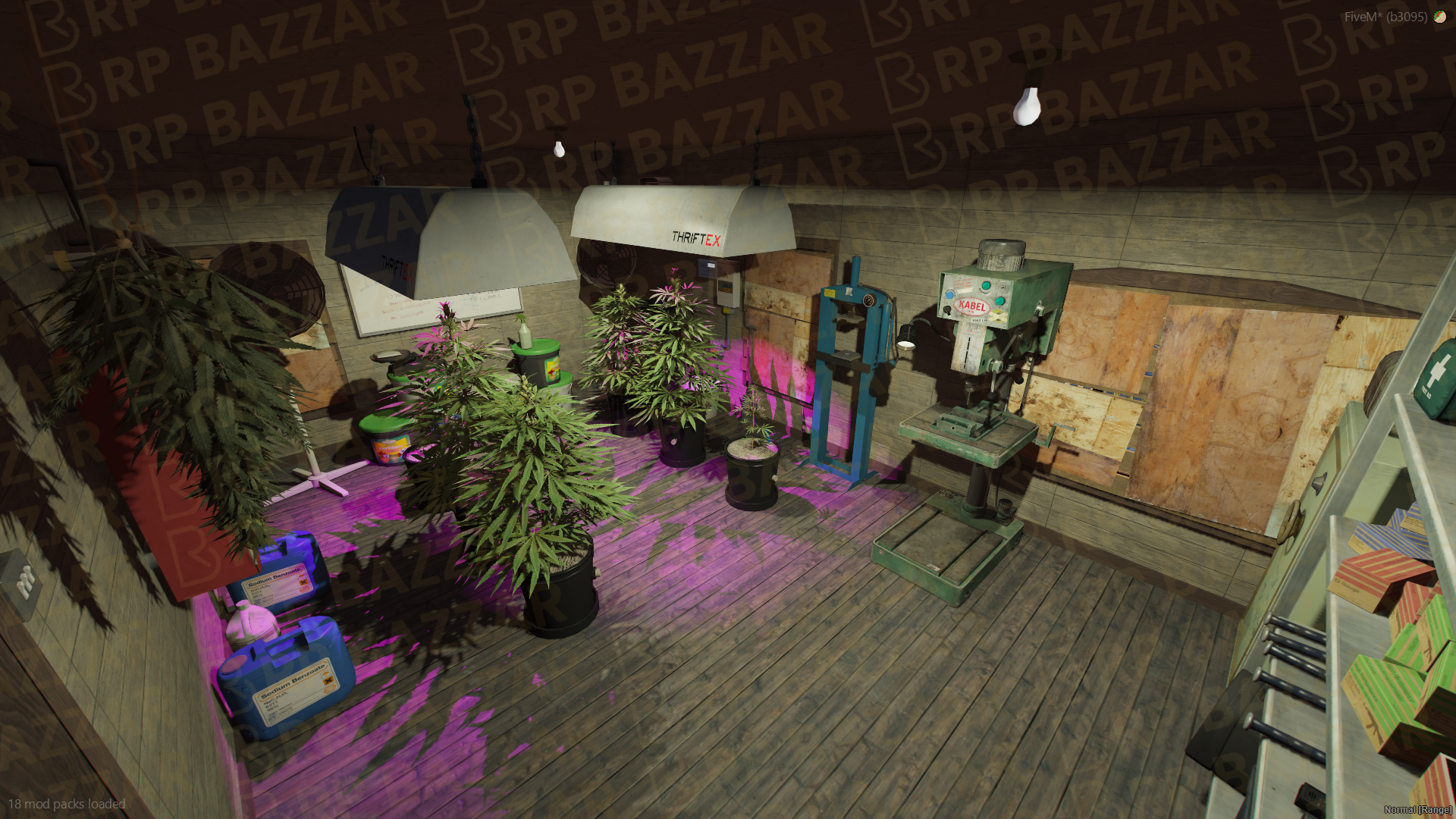 Gritty Gang Hood FiveM MLO — GTA RP Interior — ESX QB QBOX — RPBazzar