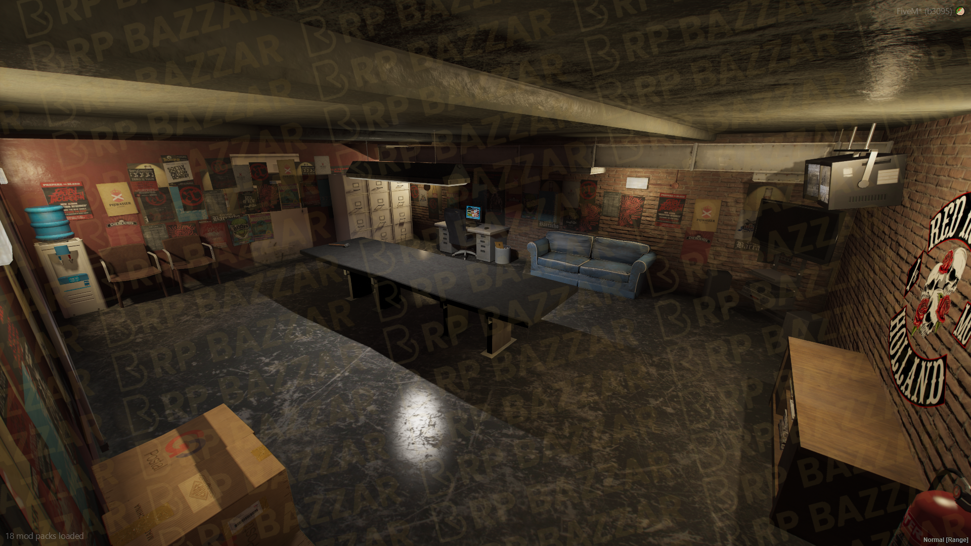 Abandoned Gang Hood FiveM MLO — GTA RP Interior — ESX QB QBOX — RPBazzar