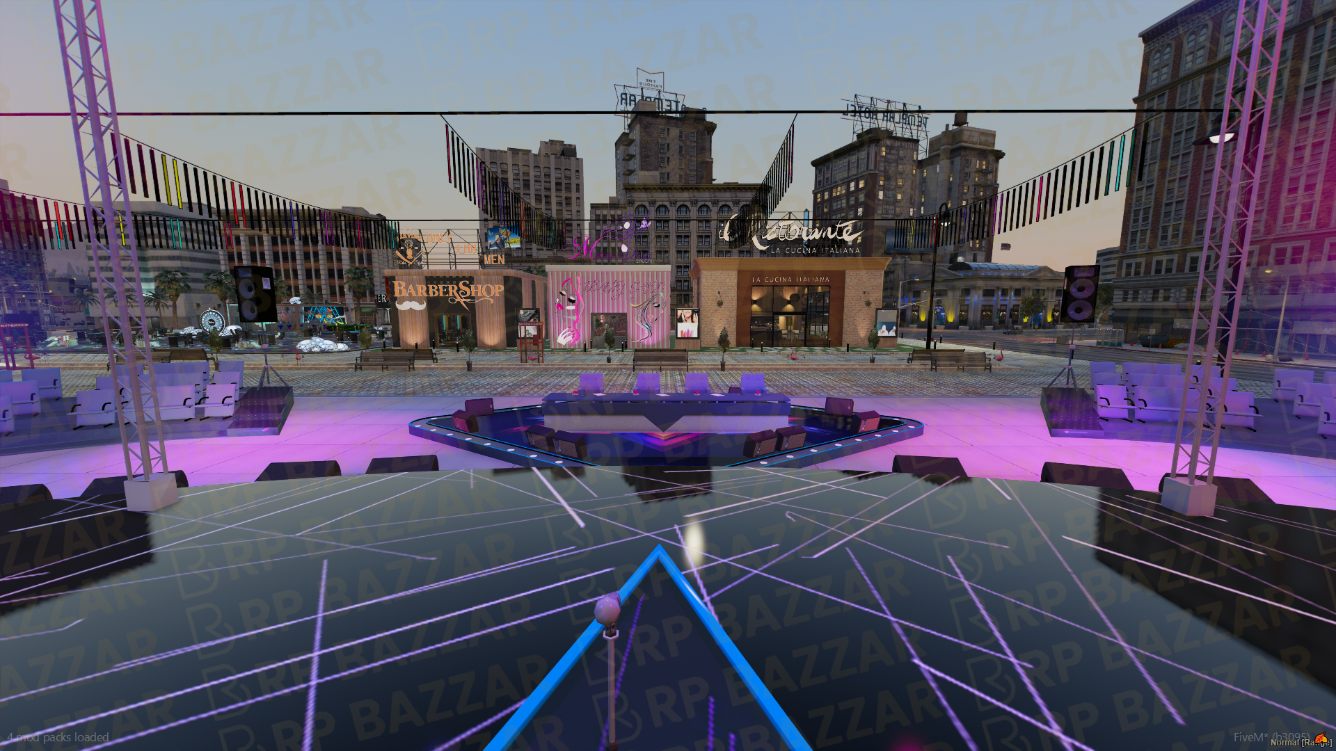 Metro Legion Square FiveM MLO — GTA RP Interior — ESX QB QBOX — RPBazzar