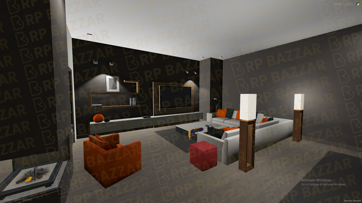 Electric House FiveM MLO — GTA RP Interior — ESX QB QBOX — RPBazzar