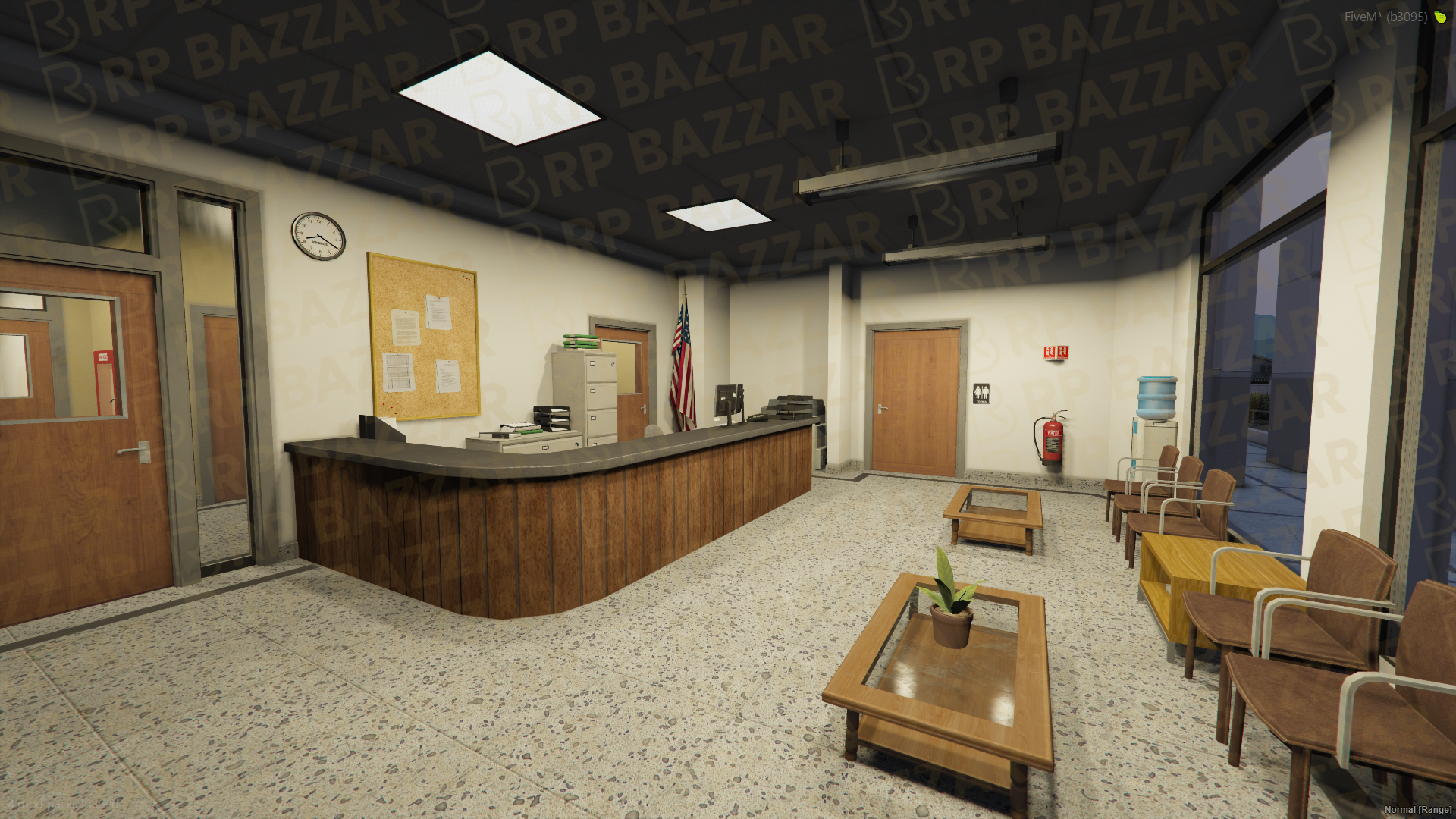 Eastside Police Station FiveM MLO — GTA RP Interior — ESX QB QBOX — RPBazzar