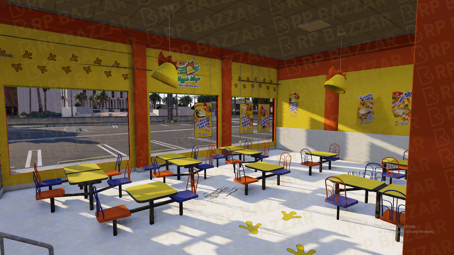 Grand Bistro FiveM MLO — GTA RP Interior — ESX QB QBOX — RPBazzar