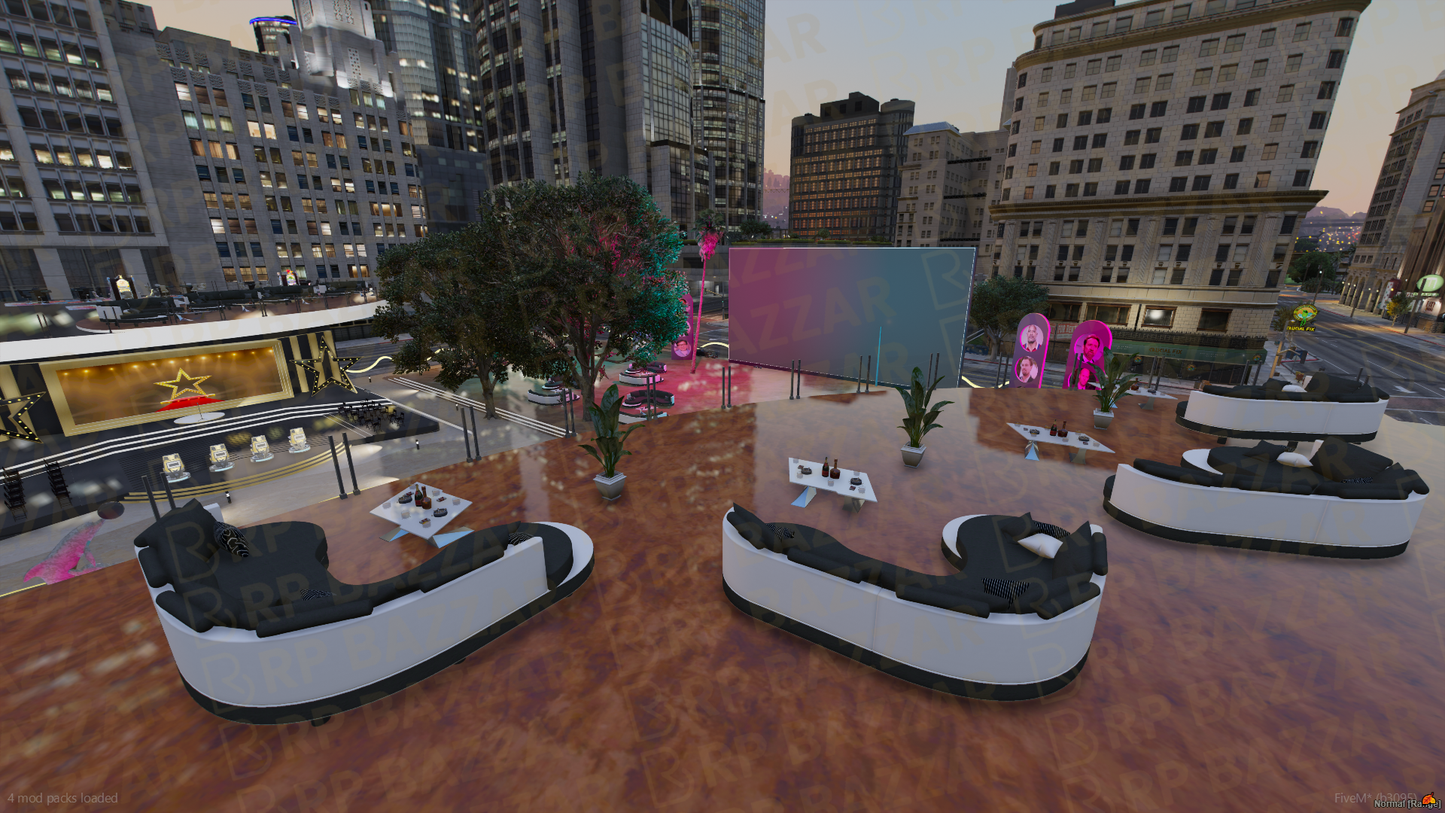 Plaza Legion Square FiveM MLO — GTA RP Interior — ESX QB QBOX — RPBazzar