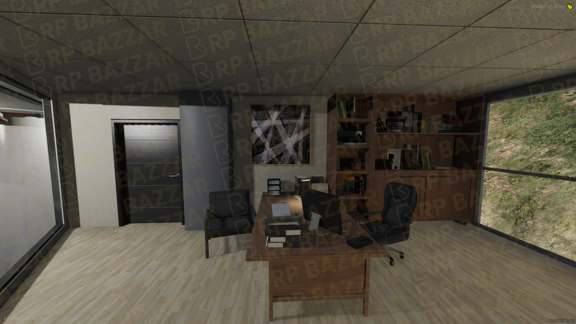 Modern Legion Square FiveM MLO — GTA RP Interior — ESX QB QBOX — RPBazzar