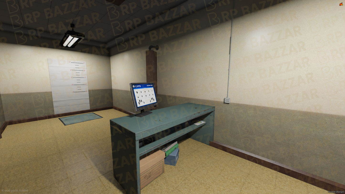 Valley Police Station FiveM MLO — GTA RP Interior — ESX QB QBOX — RPBazzar