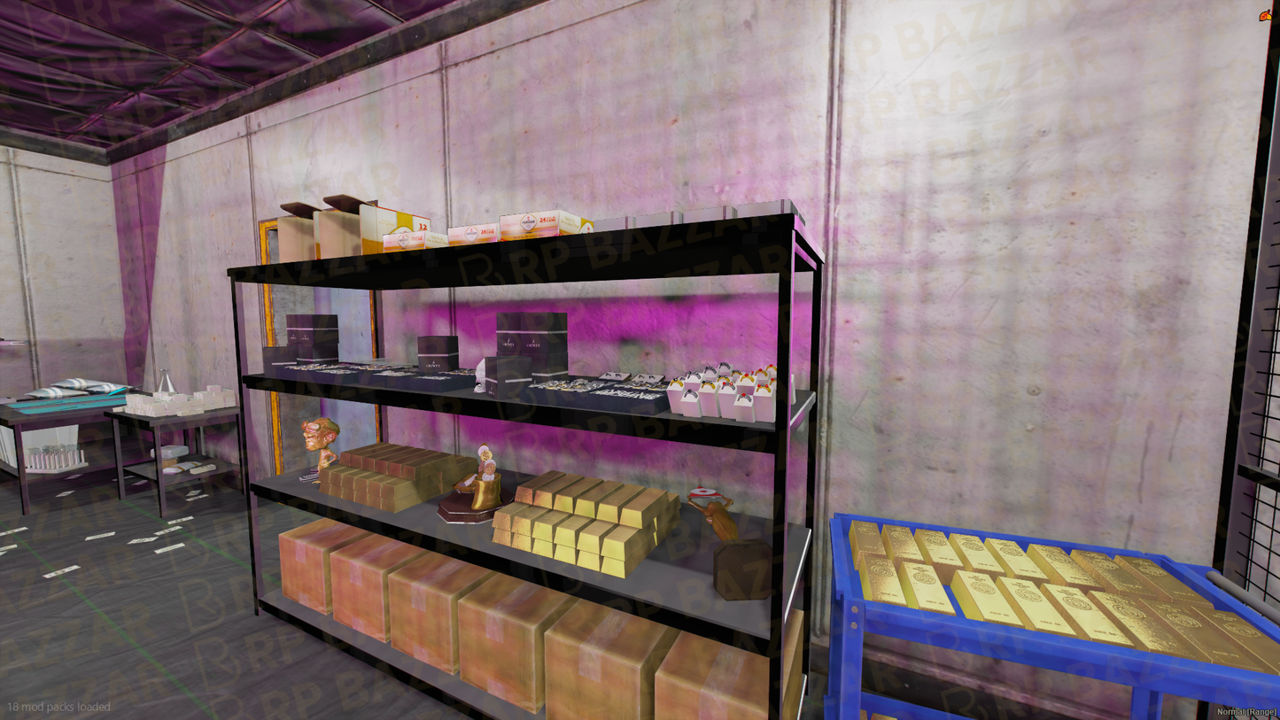 Dark Secret Place FiveM MLO — GTA RP Interior — ESX QB QBOX — RPBazzar
