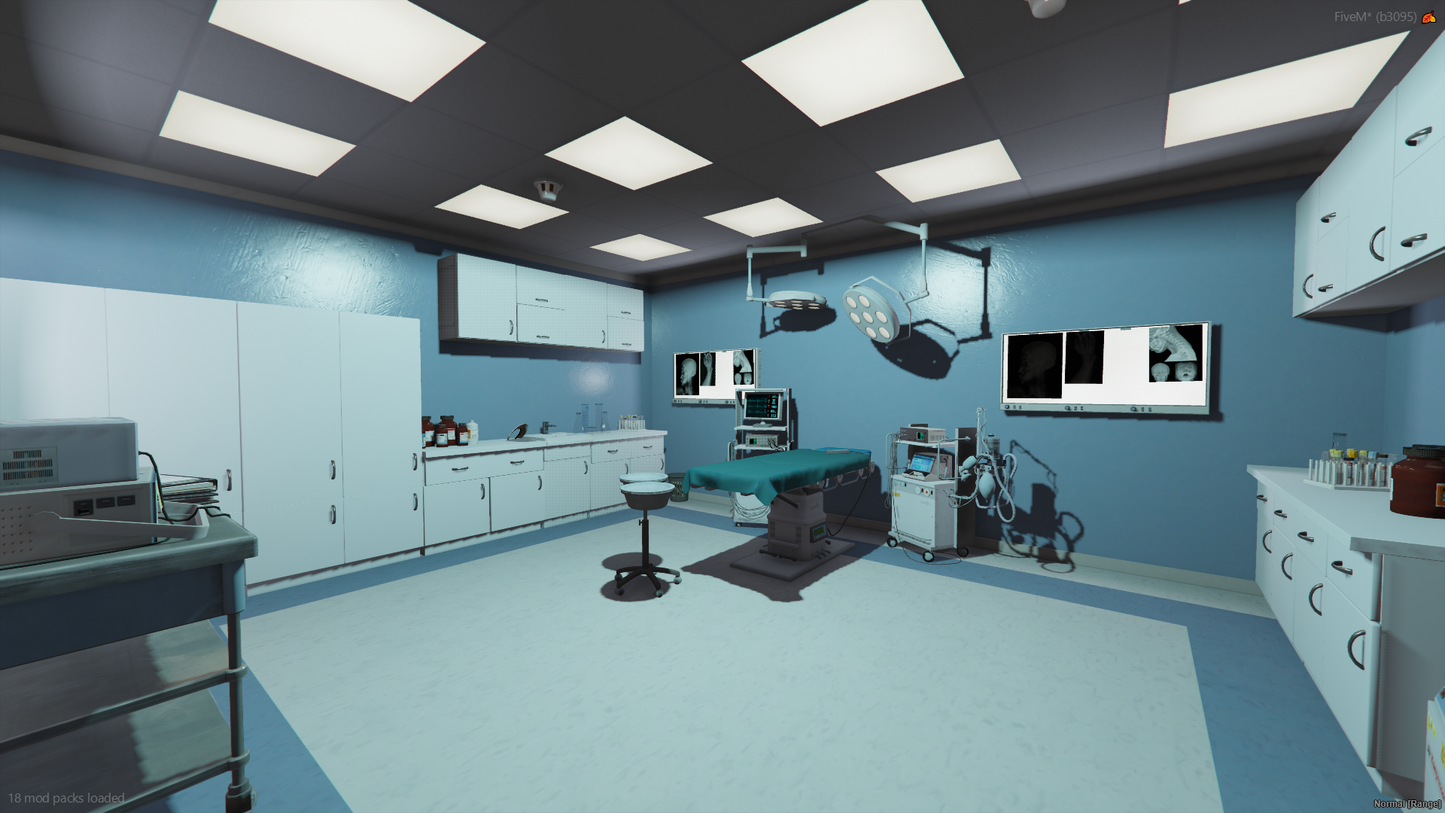 Memorial Hospital FiveM MLO — GTA RP Interior — ESX QB QBOX — RPBazzar