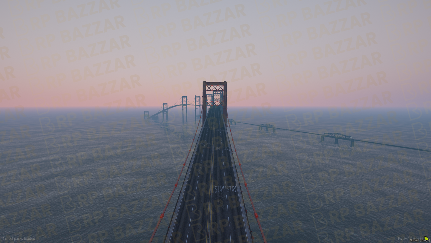 Underground Tunnel & Bridge FiveM MLO — GTA RP Interior — ESX QB QBOX — RPBazzar