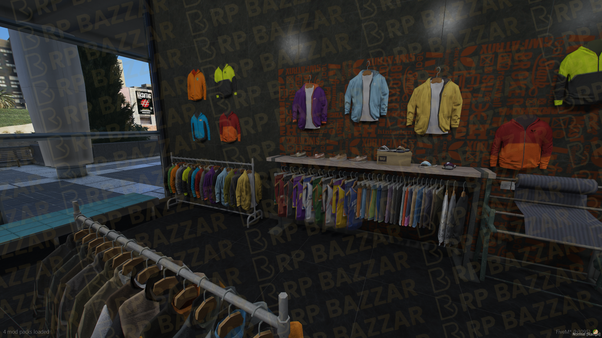 Modern Shopping Mall FiveM MLO — GTA RP Interior — ESX QB QBOX — RPBazzar