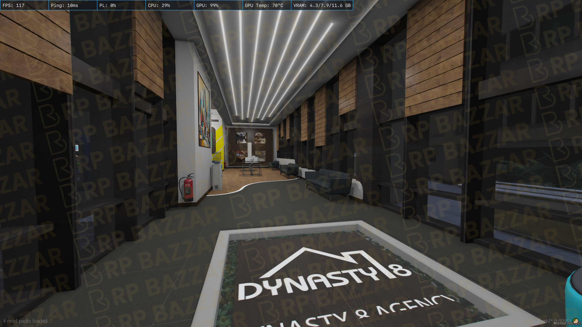 Minimal Office FiveM MLO — GTA RP Interior — ESX QB QBOX — RPBazzar