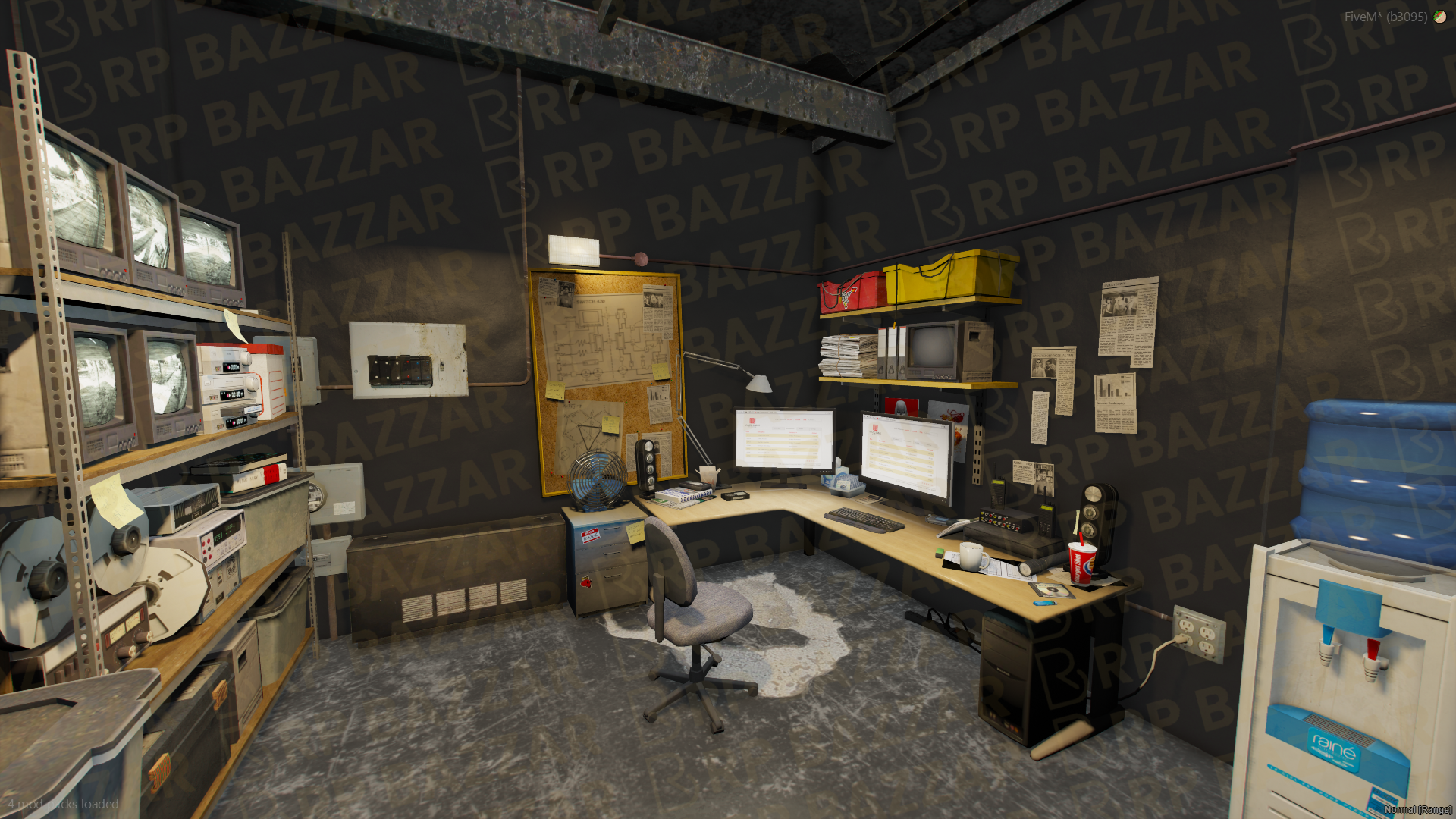 Modern Recording Studio FiveM MLO — GTA RP Interior — ESX QB QBOX — RPBazzar