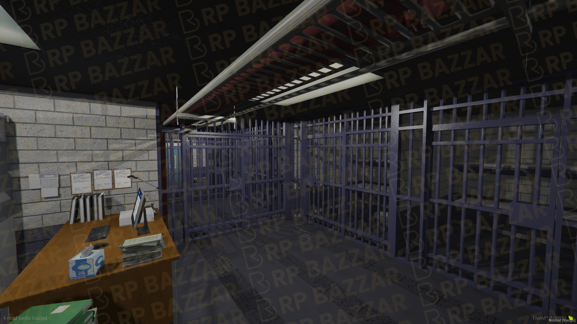 Northside Police Station FiveM MLO — GTA RP Interior — ESX QB QBOX — RPBazzar