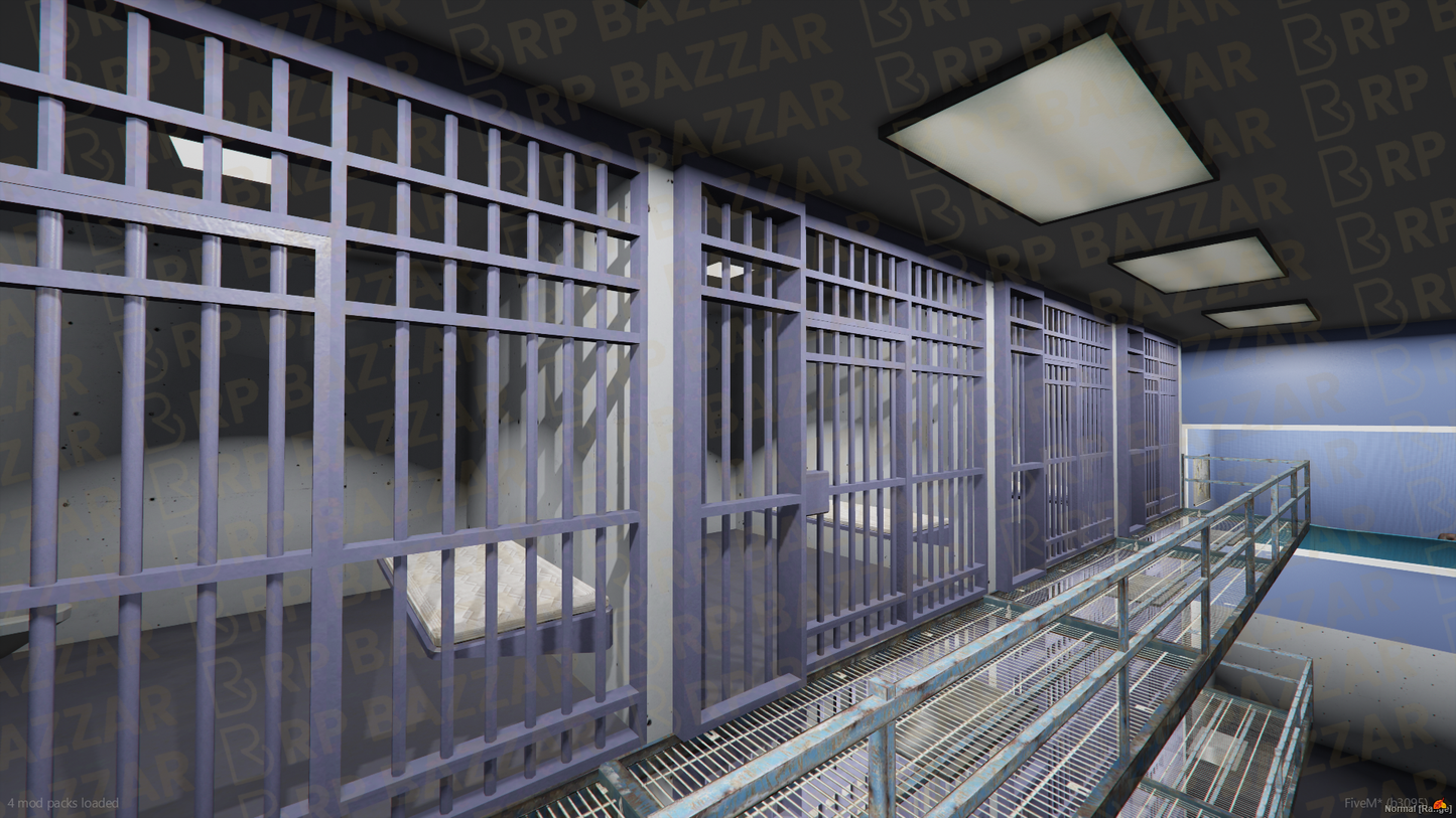 County Prison FiveM MLO — GTA RP Interior — ESX QB QBOX — RPBazzar