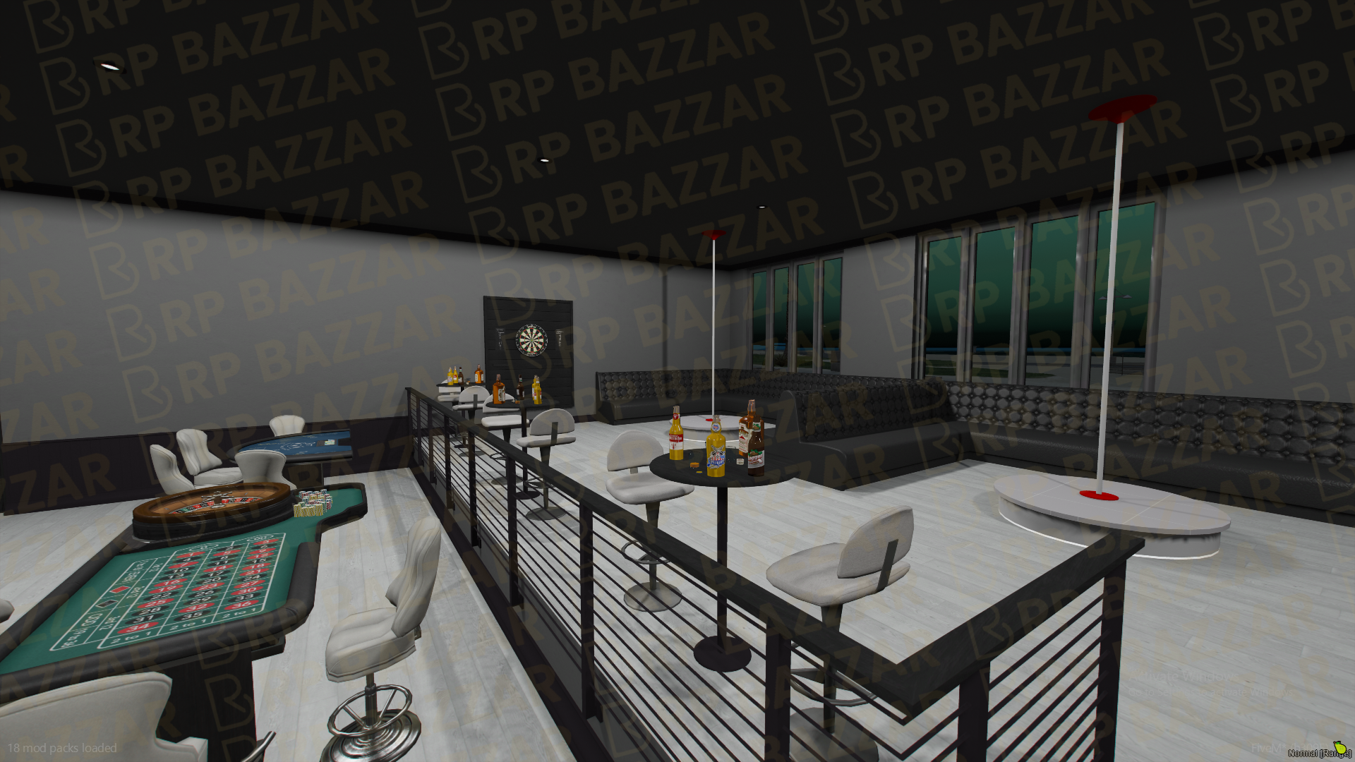 Beautiful Gang Mansion FiveM MLO — GTA RP Interior — ESX QB QBOX — RPBazzar