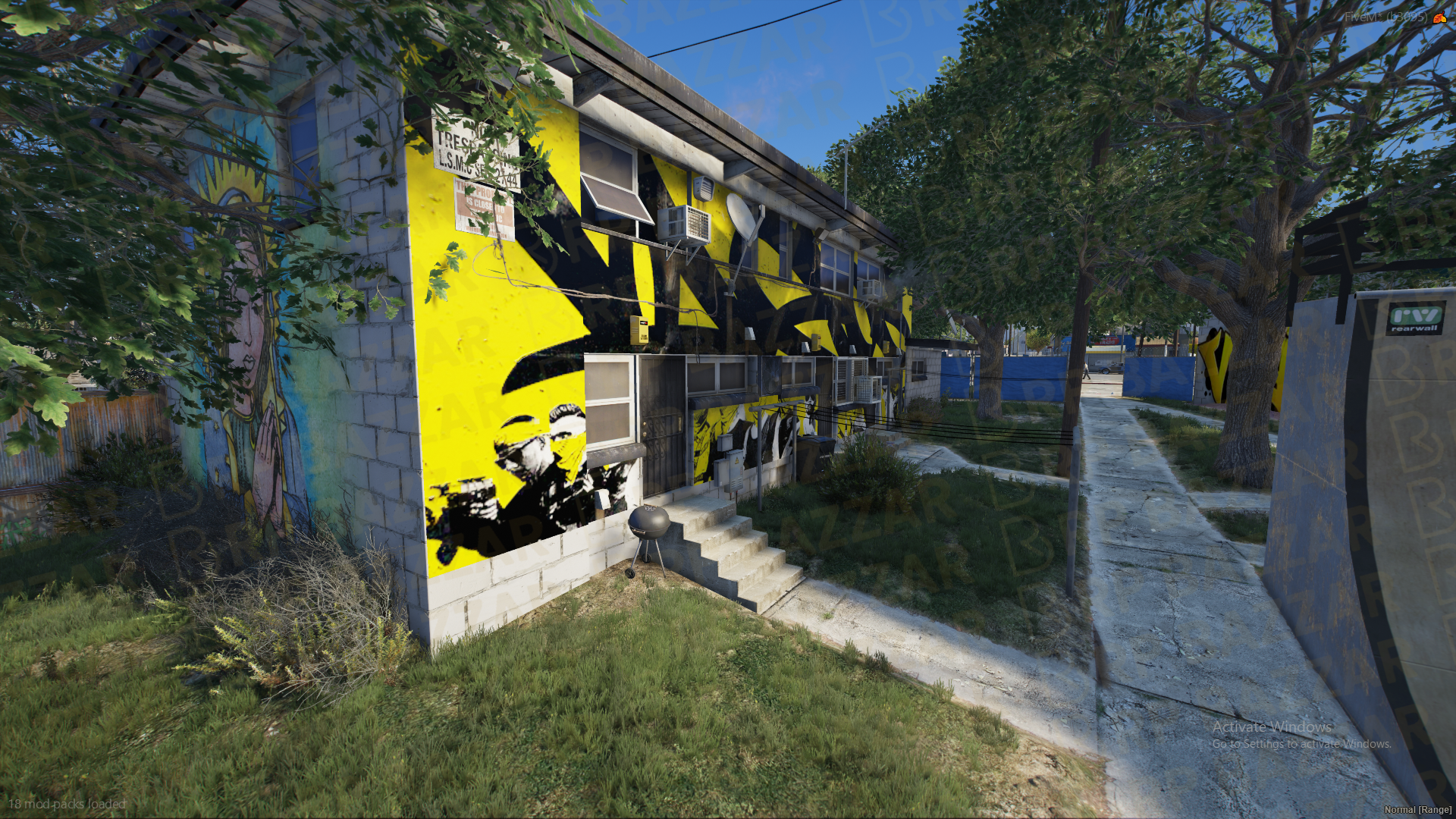Rustic Gang Alley FiveM MLO — GTA RP Interior — ESX QB QBOX — RPBazzar