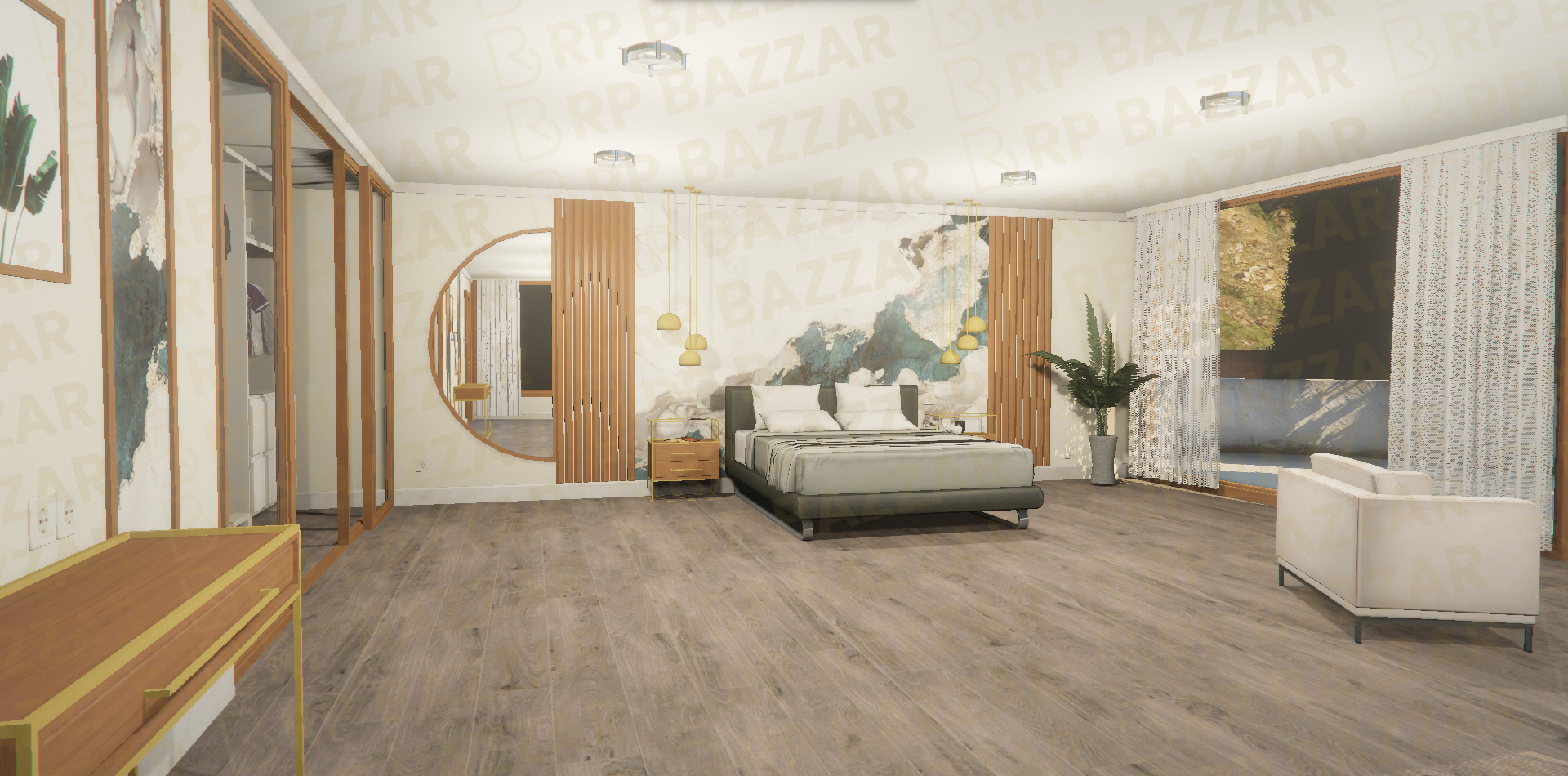 Alpine House FiveM MLO — GTA RP Interior — ESX QB QBOX — RPBazzar