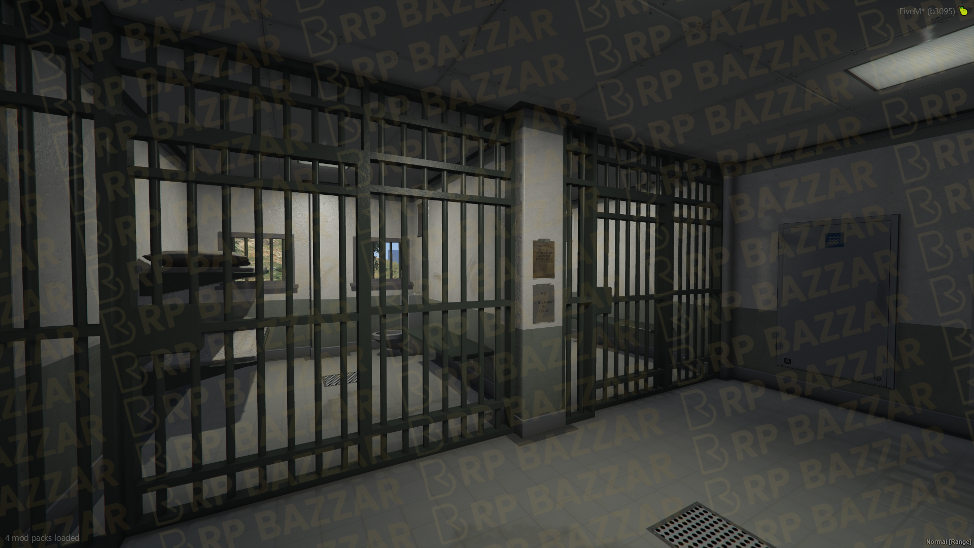 Capital Police Station FiveM MLO — GTA RP Interior — ESX QB QBOX — RPBazzar