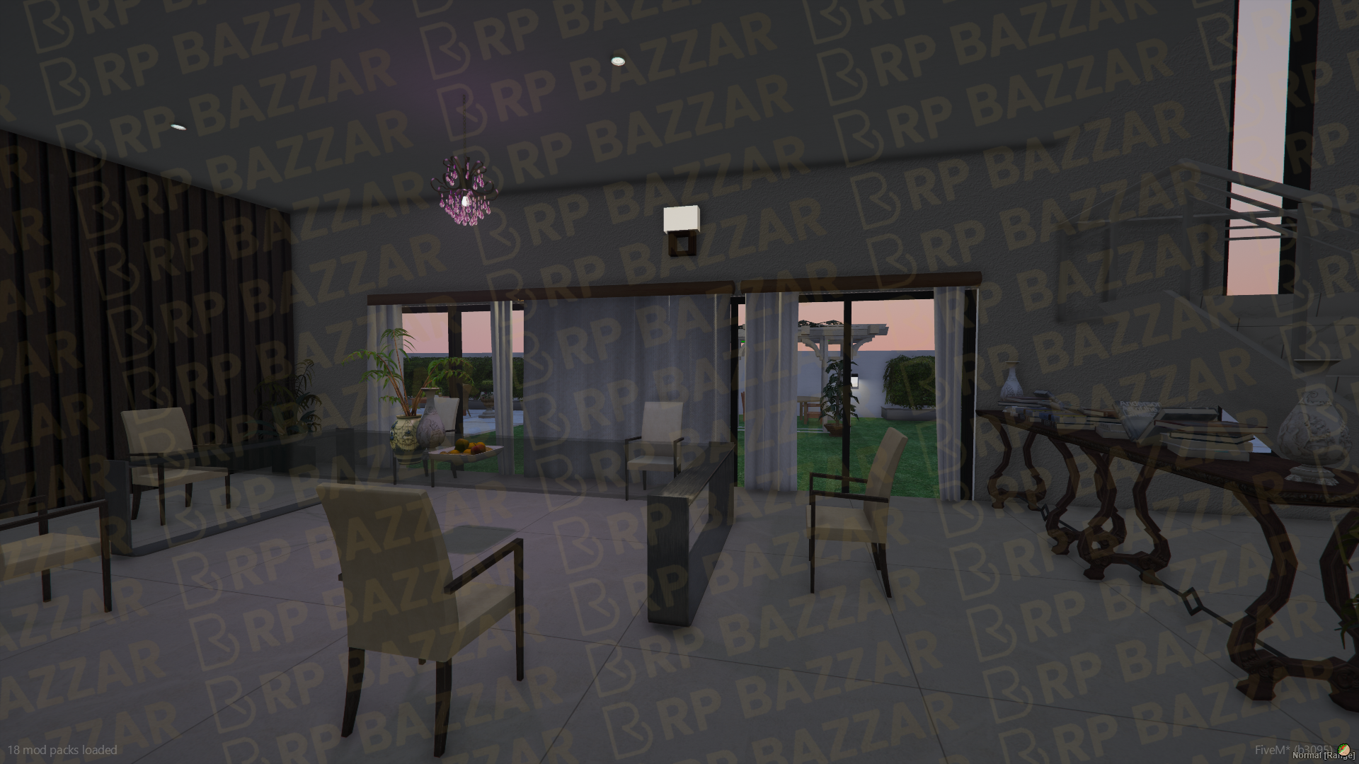 Beachside Mansion FiveM MLO — GTA RP Interior — ESX QB QBOX — RPBazzar