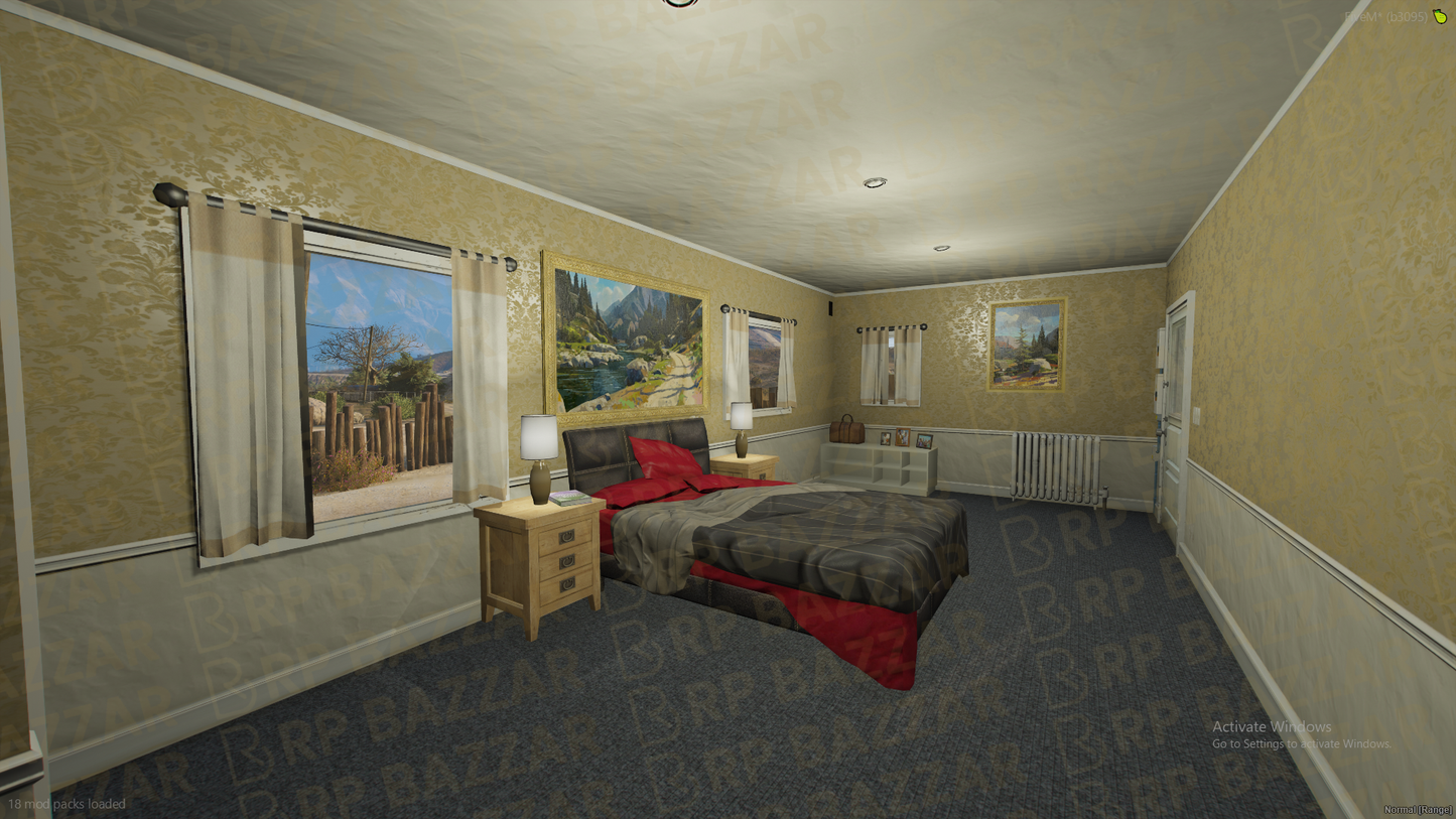 Rugged House FiveM MLO — GTA RP Interior — ESX QB QBOX — RPBazzar