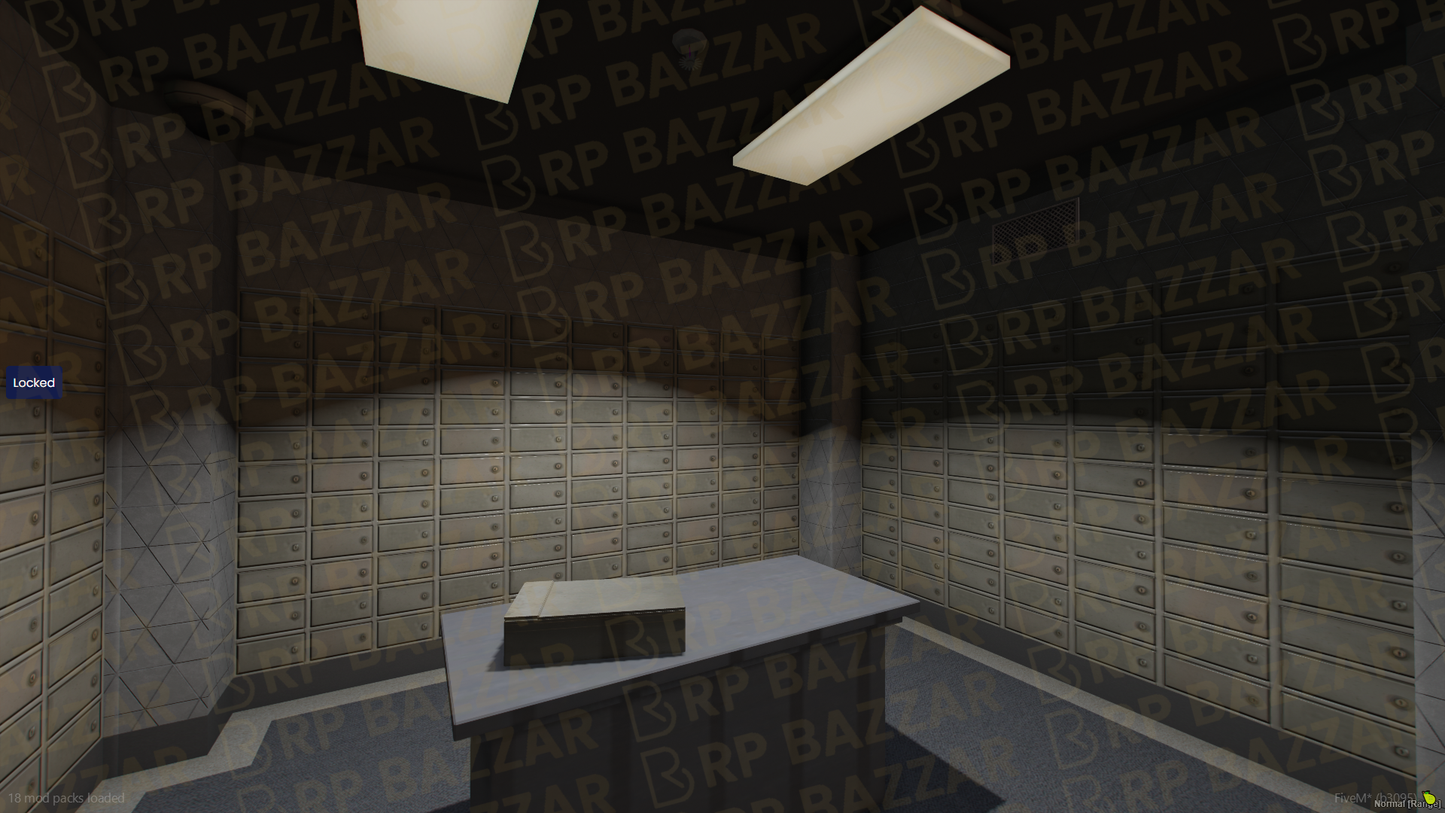 Crown Bank FiveM MLO — GTA RP Interior — ESX QB QBOX — RPBazzar