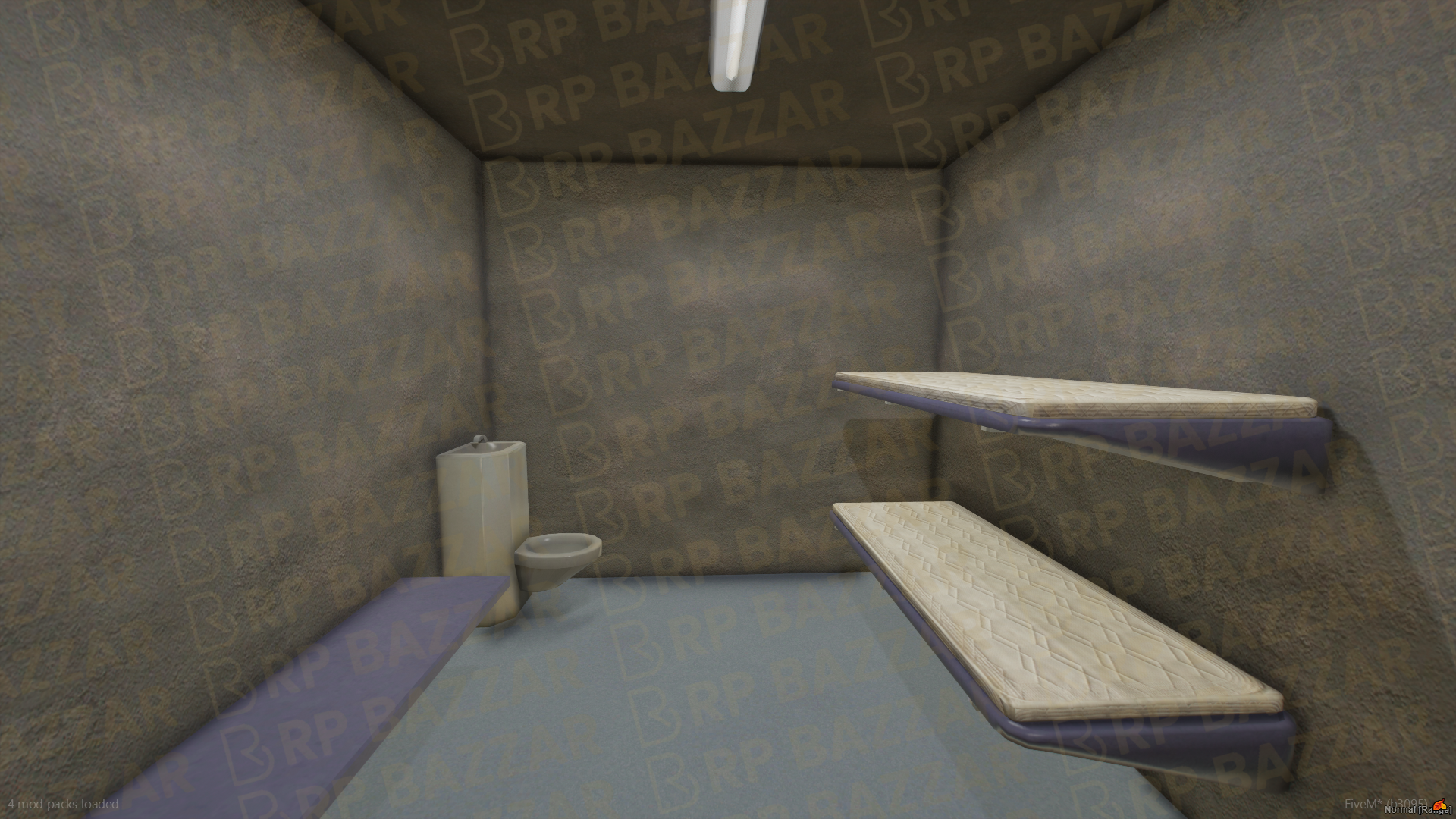 Fortified Police Station FiveM MLO — GTA RP Interior — ESX QB QBOX — RPBazzar