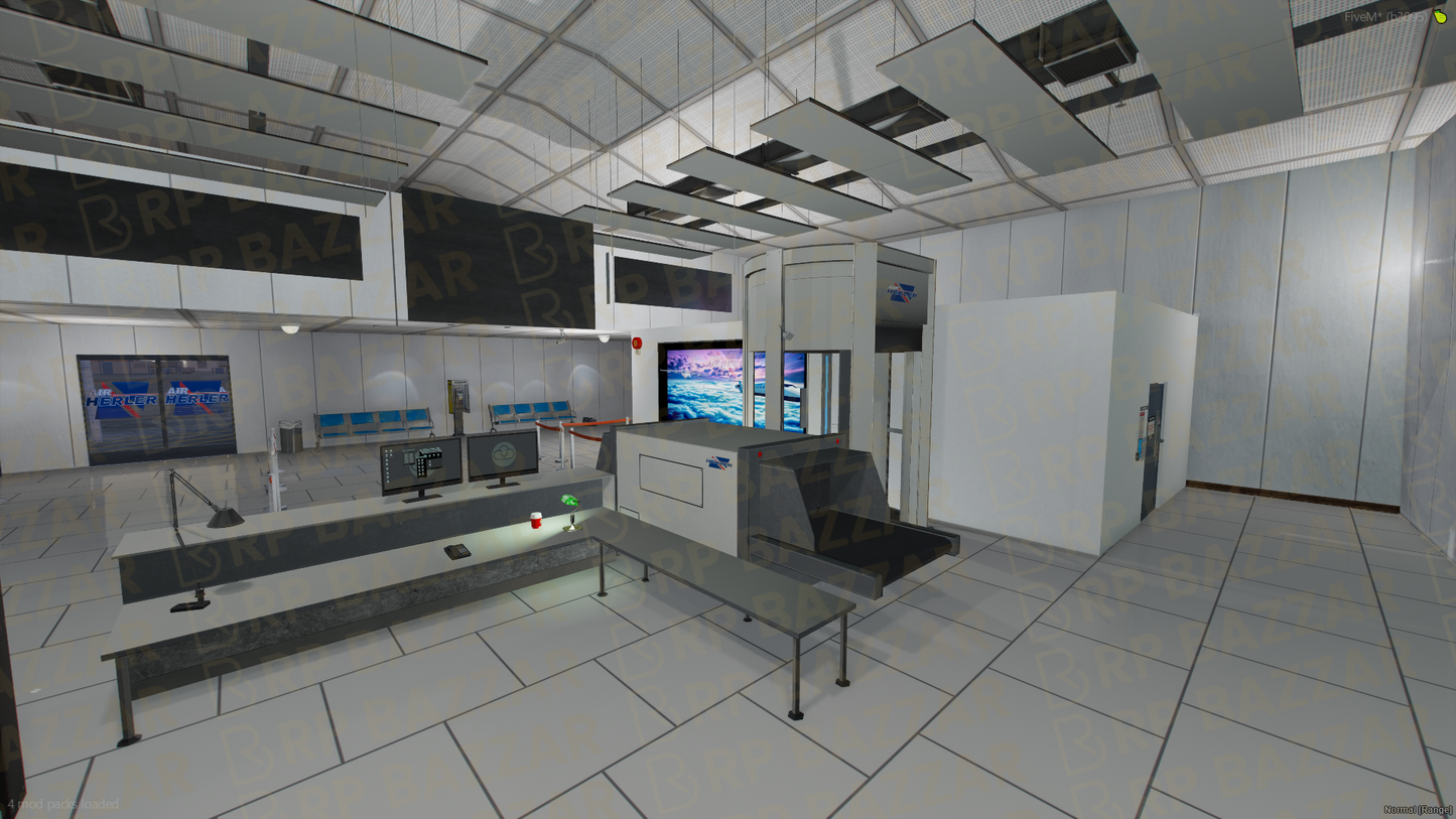 Coastal Airport FiveM MLO — GTA RP Interior — ESX QB QBOX — RPBazzar