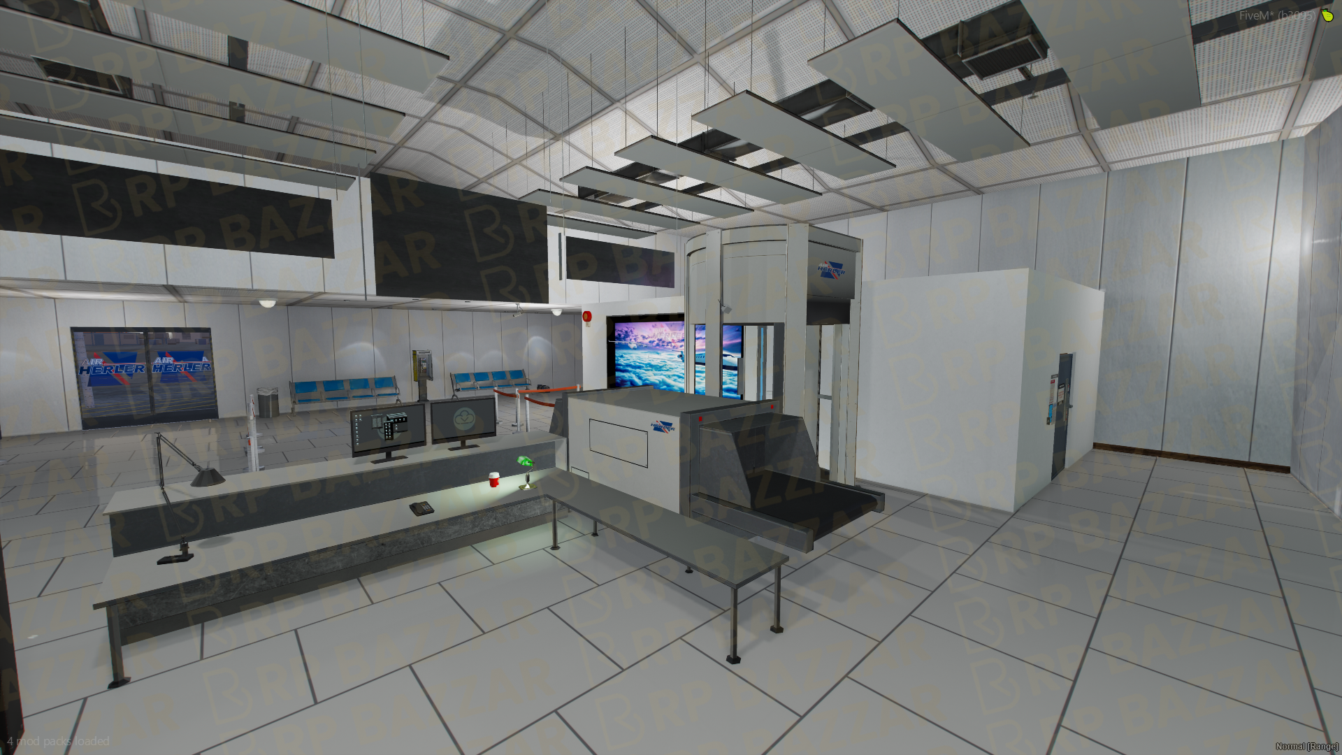 Coastal Airport FiveM MLO — GTA RP Interior — ESX QB QBOX — RPBazzar