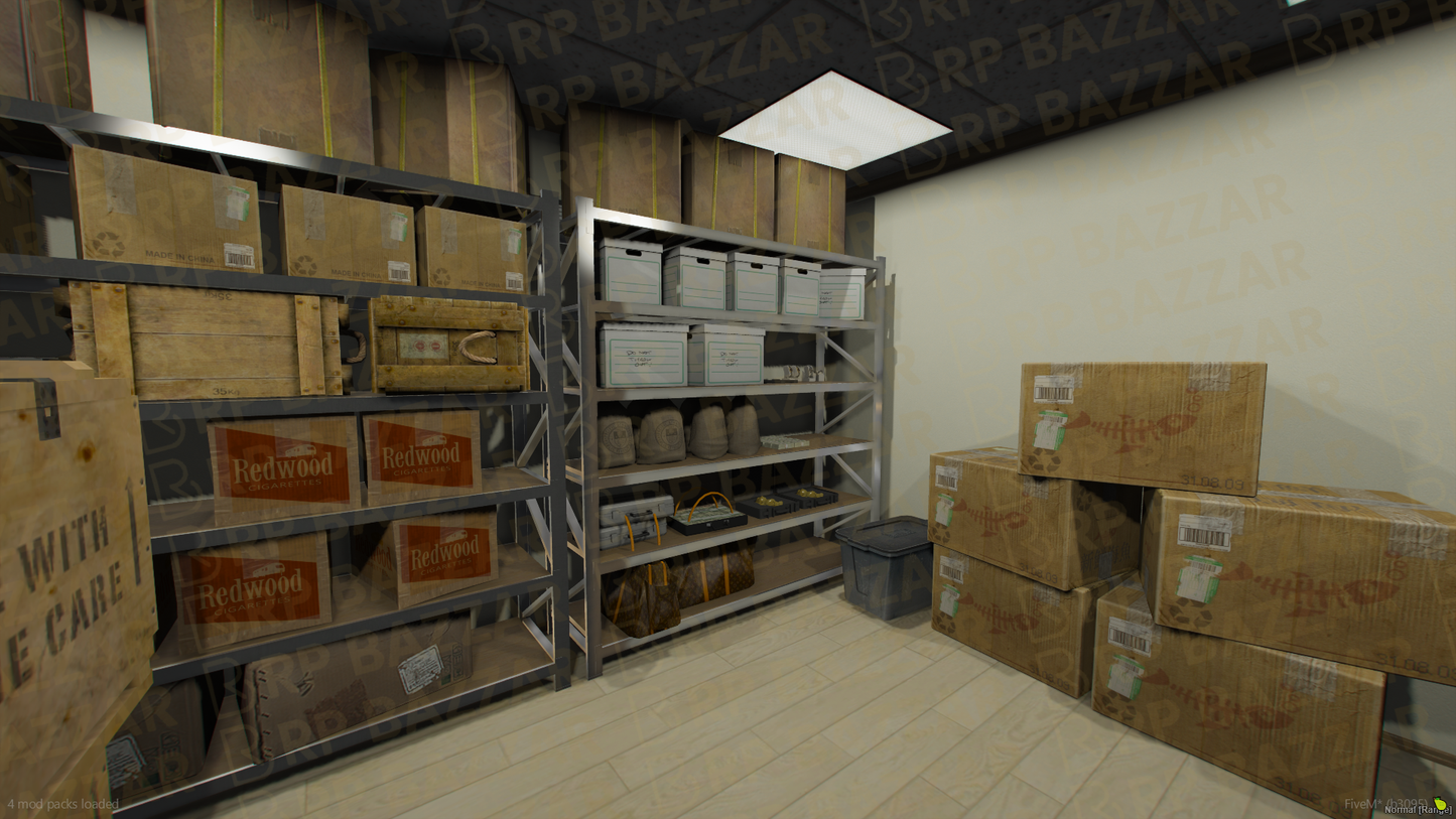 Sentinel Police Station FiveM MLO — GTA RP Interior — ESX QB QBOX — RPBazzar