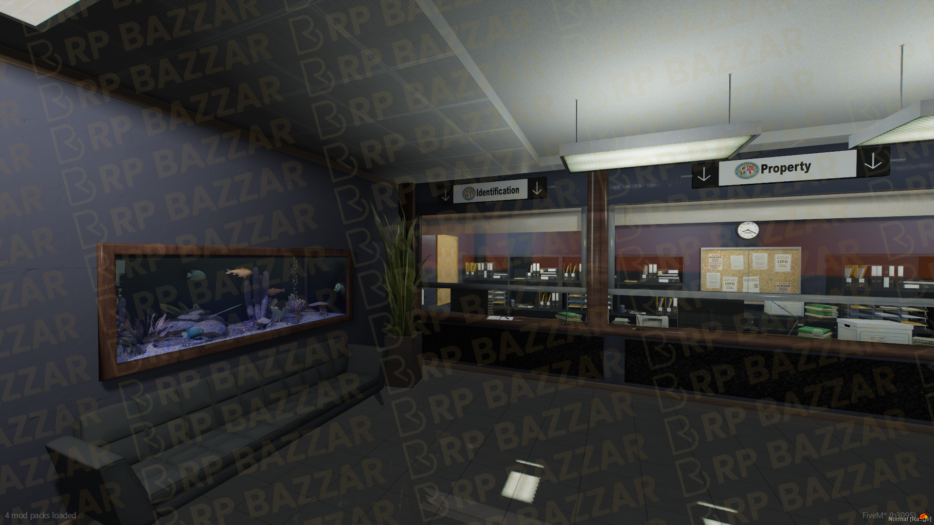 030.Police Station FiveM MLO — rpbazzar