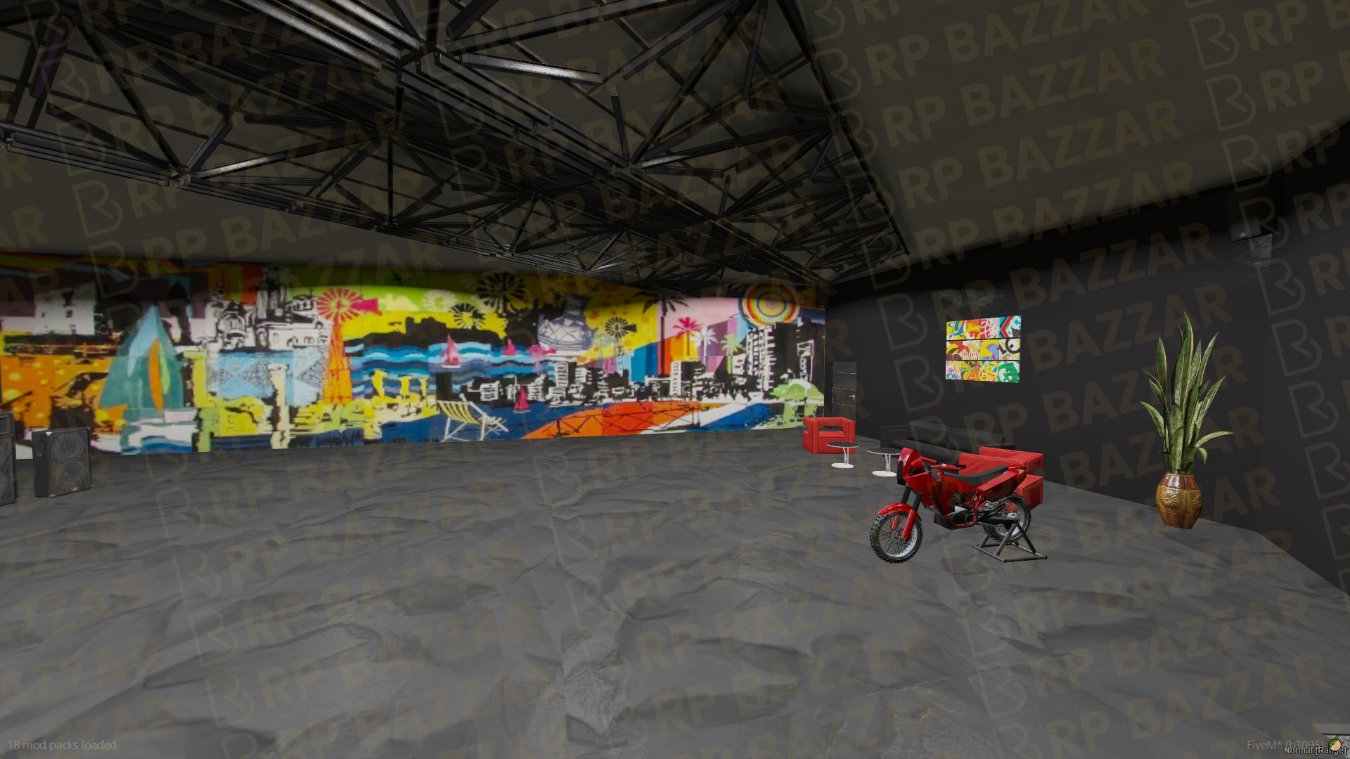 005.Vehicle Shop FiveM MLO — rpbazzar