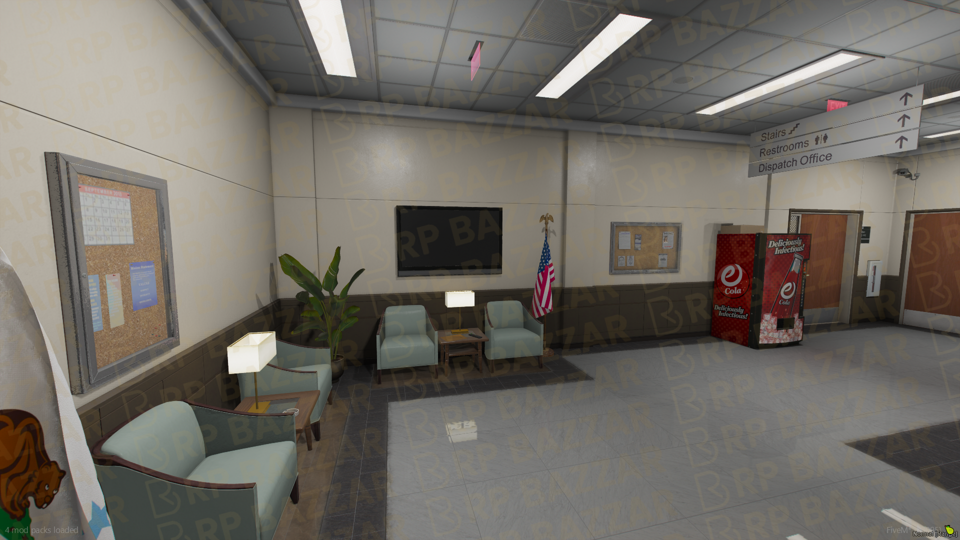 040.Police Station FiveM MLO — rpbazzar