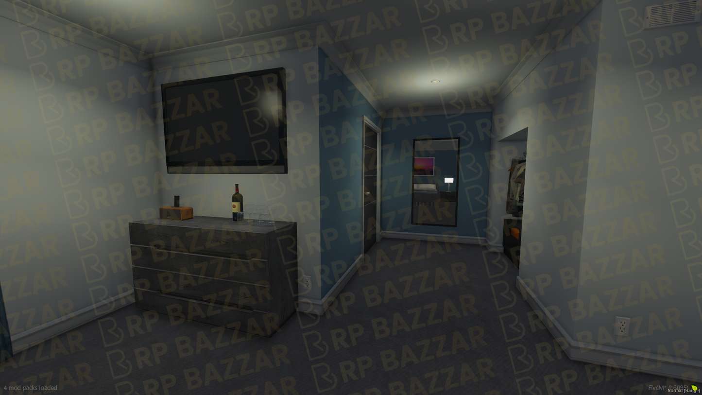 Suburban Housing Shell FiveM MLO — GTA RP Interior — ESX QB QBOX — RPBazzar