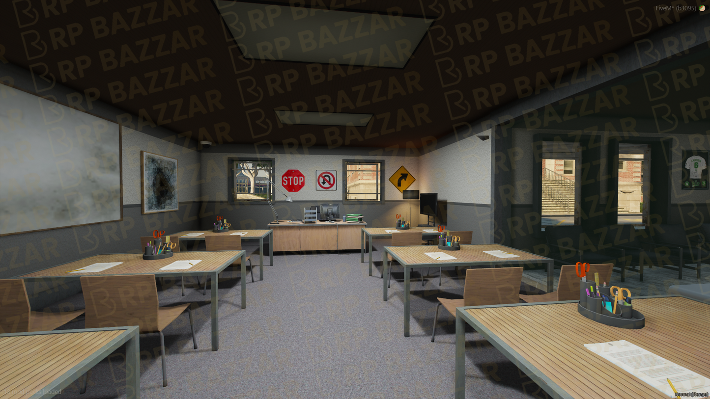 Highway Driving School FiveM MLO — GTA RP Interior — ESX QB QBOX — RPBazzar