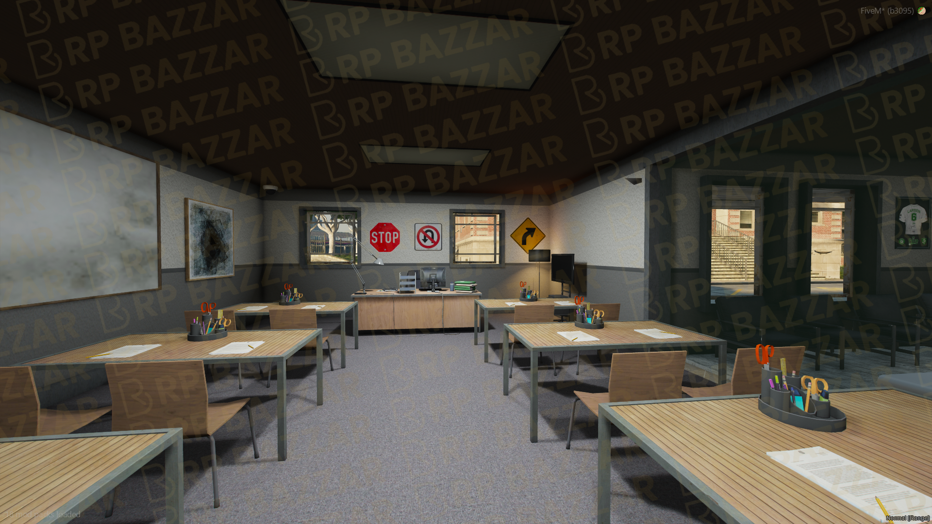 Highway Driving School FiveM MLO — GTA RP Interior — ESX QB QBOX — RPBazzar