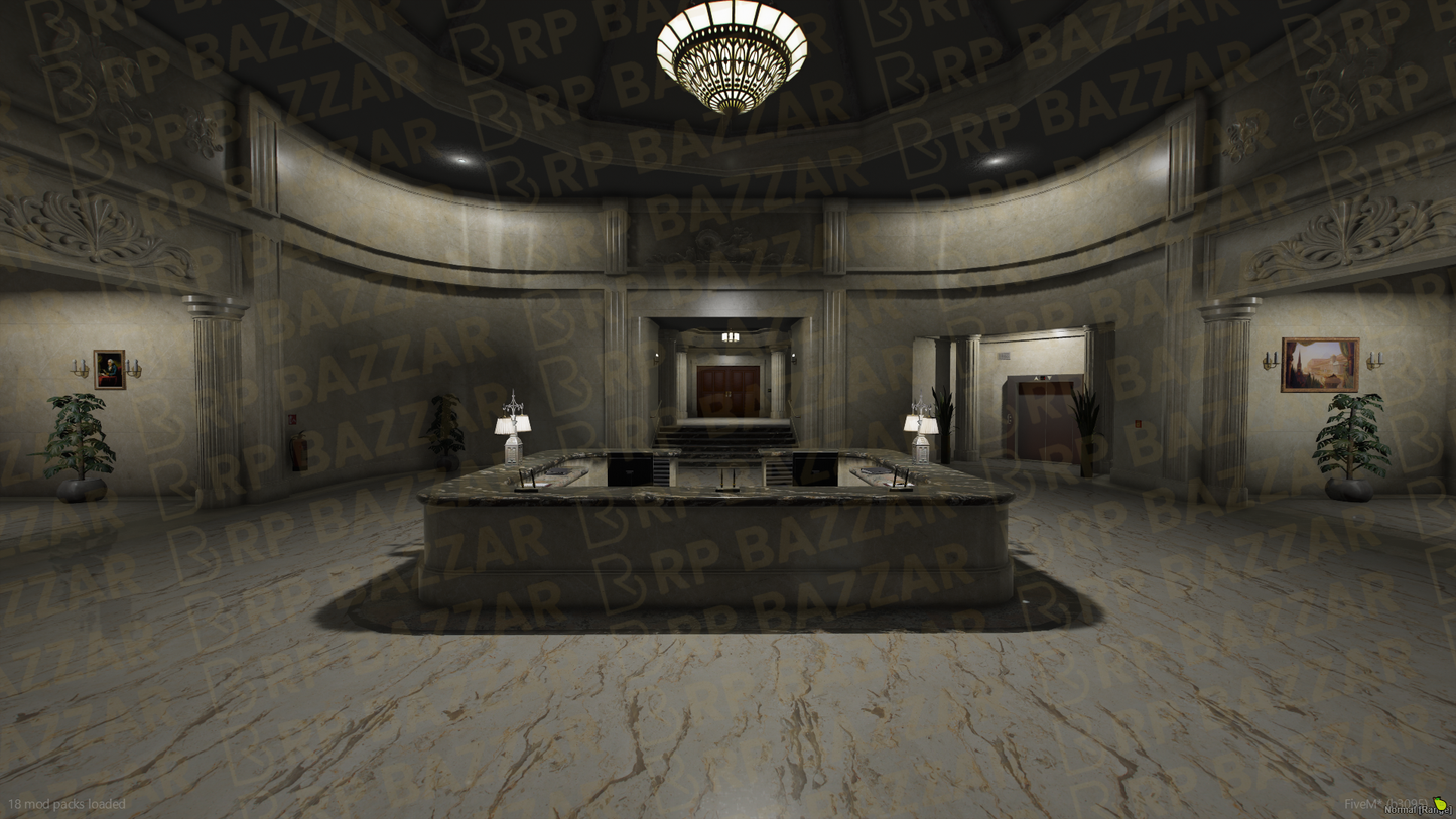 Civic City Hall FiveM MLO — GTA RP Interior — ESX QB QBOX — RPBazzar