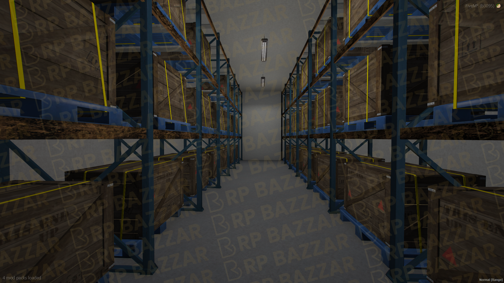 Secure Storage Room & Warehouse FiveM MLO — GTA RP Interior — ESX QB QBOX — RPBazzar