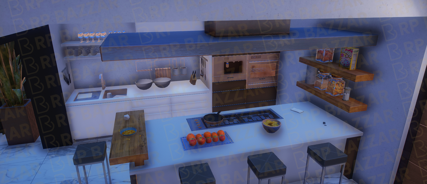 Polished House FiveM MLO — GTA RP Interior — ESX QB QBOX — RPBazzar