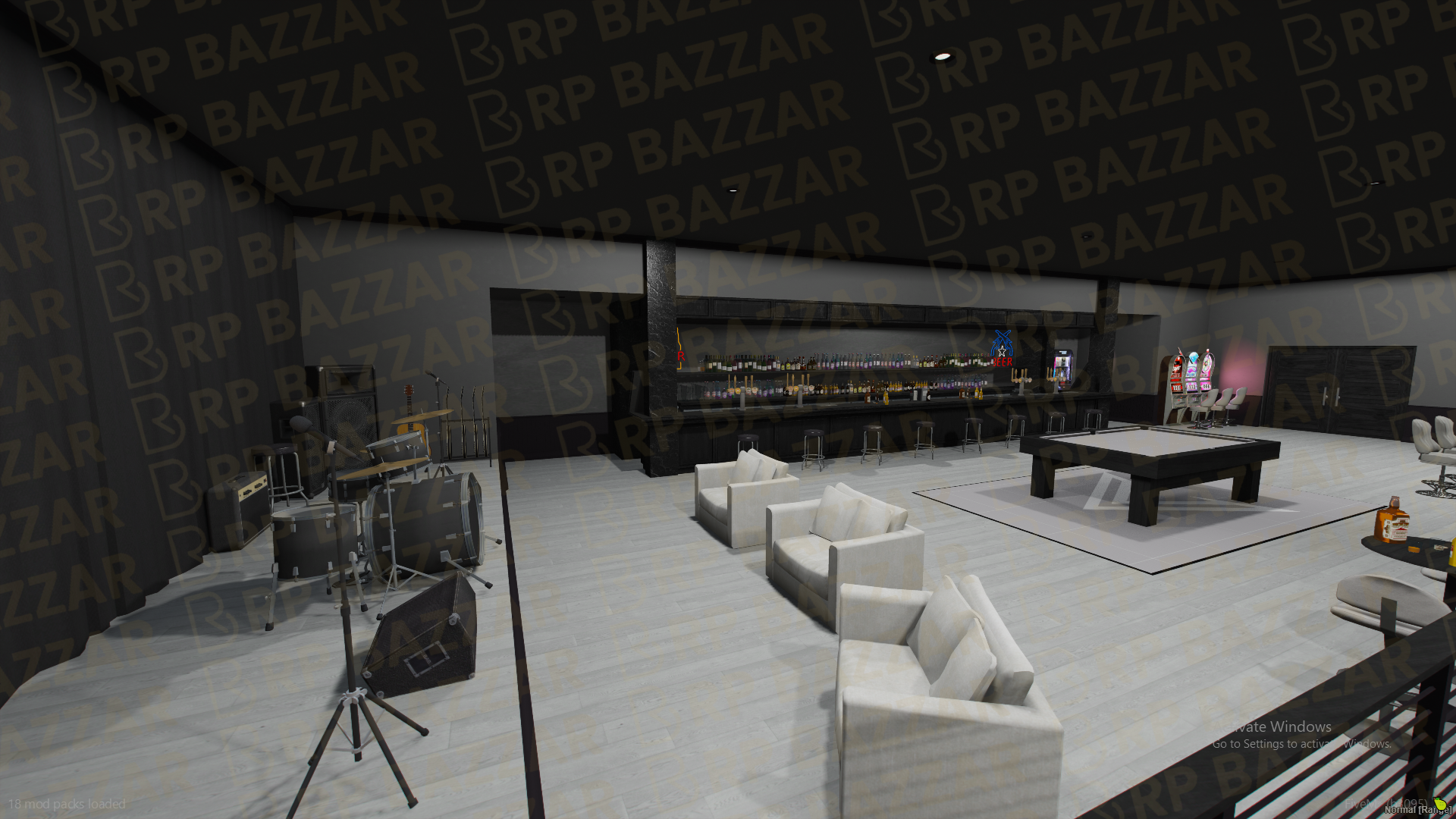 Luxury Gang Loft FiveM MLO — GTA RP Interior — ESX QB QBOX — RPBazzar