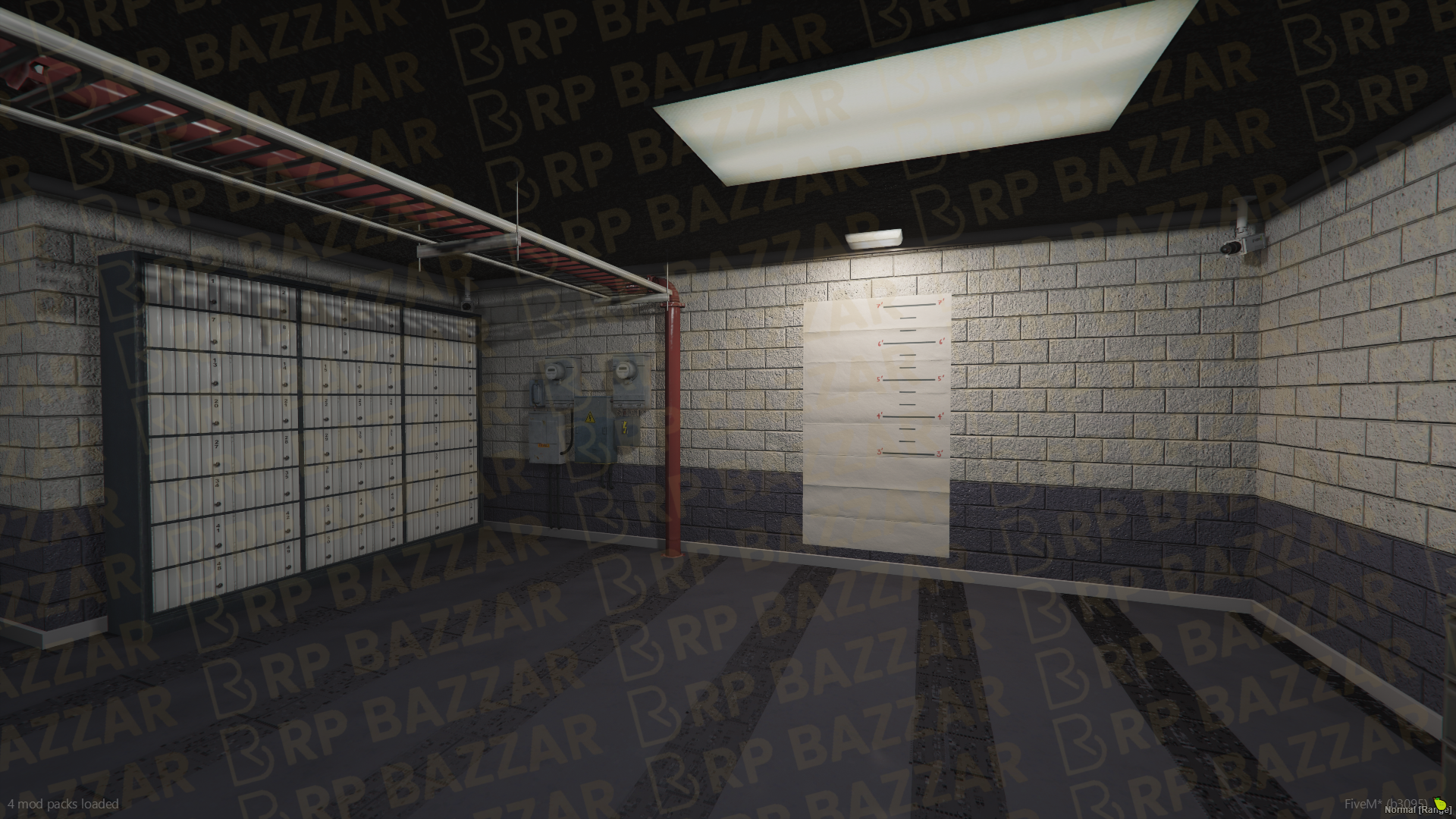 Northside Police Station FiveM MLO — GTA RP Interior — ESX QB QBOX — RPBazzar